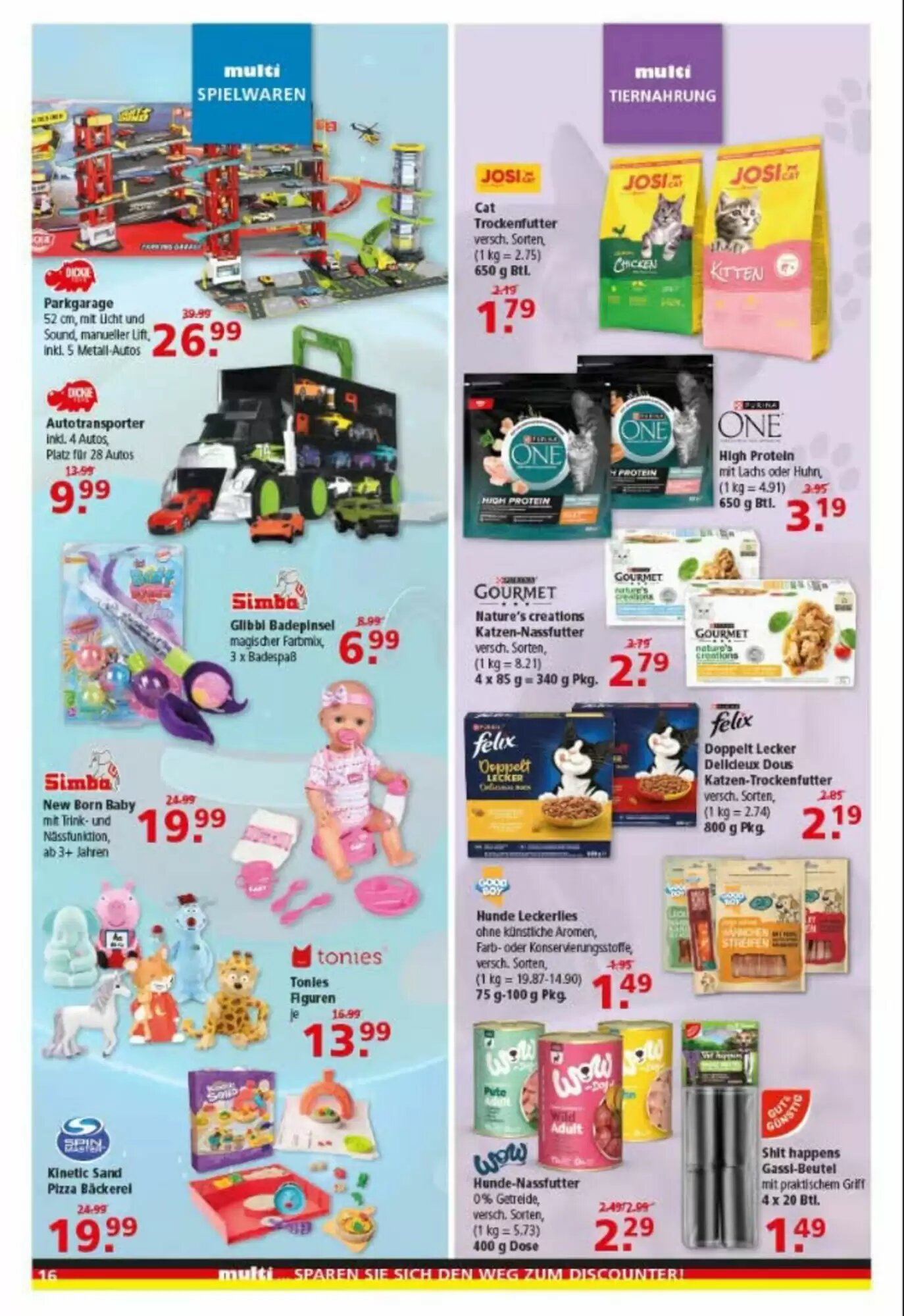Multi Markt Prospekt (ab 06.07.2026) zum Blättern - Seite 16
