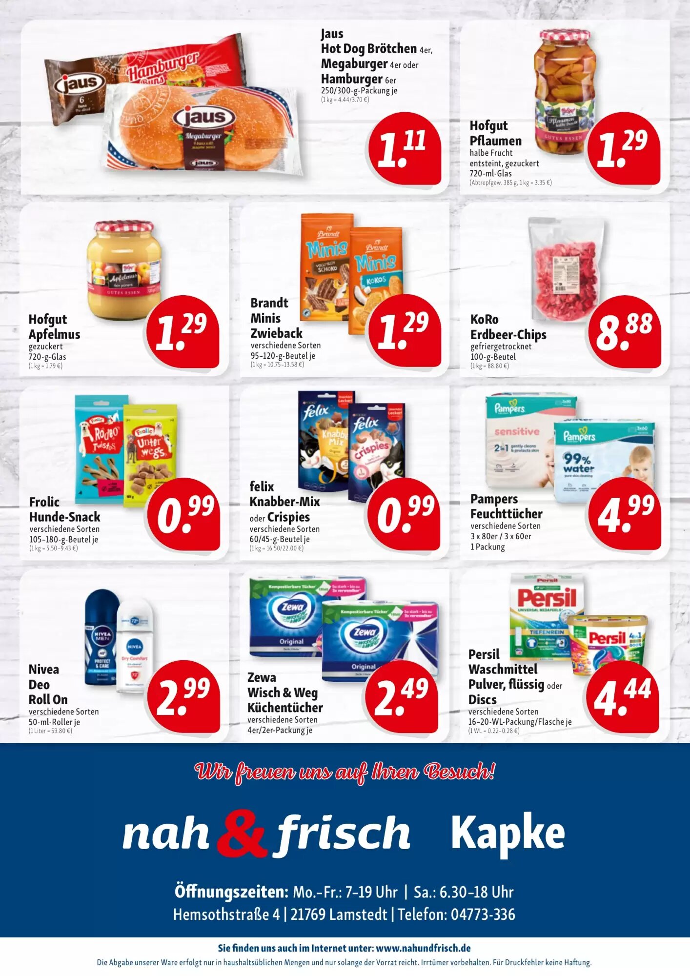 Nah & Frisch Prospekt (ab 06.07.2026) zum Blättern - Seite 12