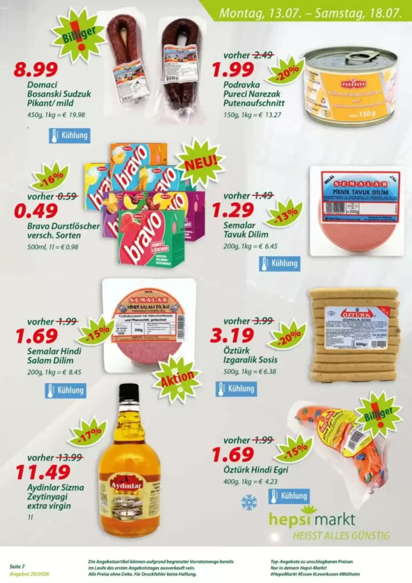 Hepsi-Markt Prospekt (ab 06.07.2026) zum Blättern - Seite 19