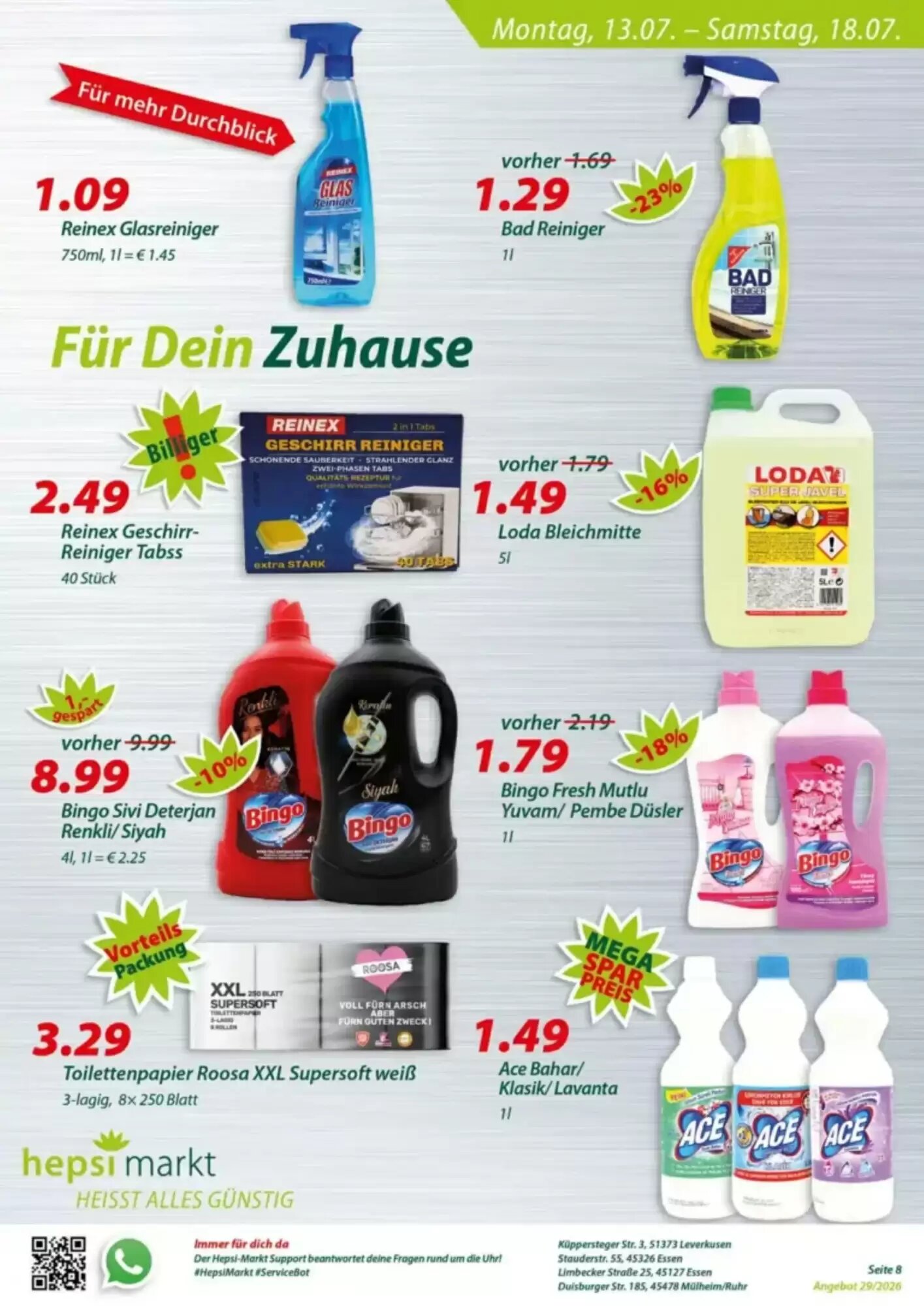 Hepsi-Markt Prospekt (ab 06.07.2026) zum Blättern - Seite 20
