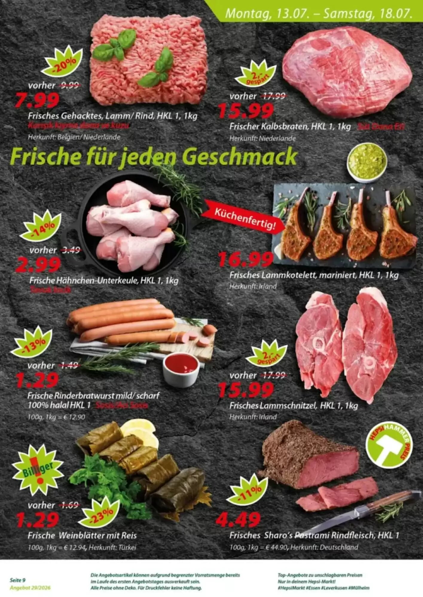 Hepsi-Markt Prospekt (ab 06.07.2026) zum Blättern - Seite 21