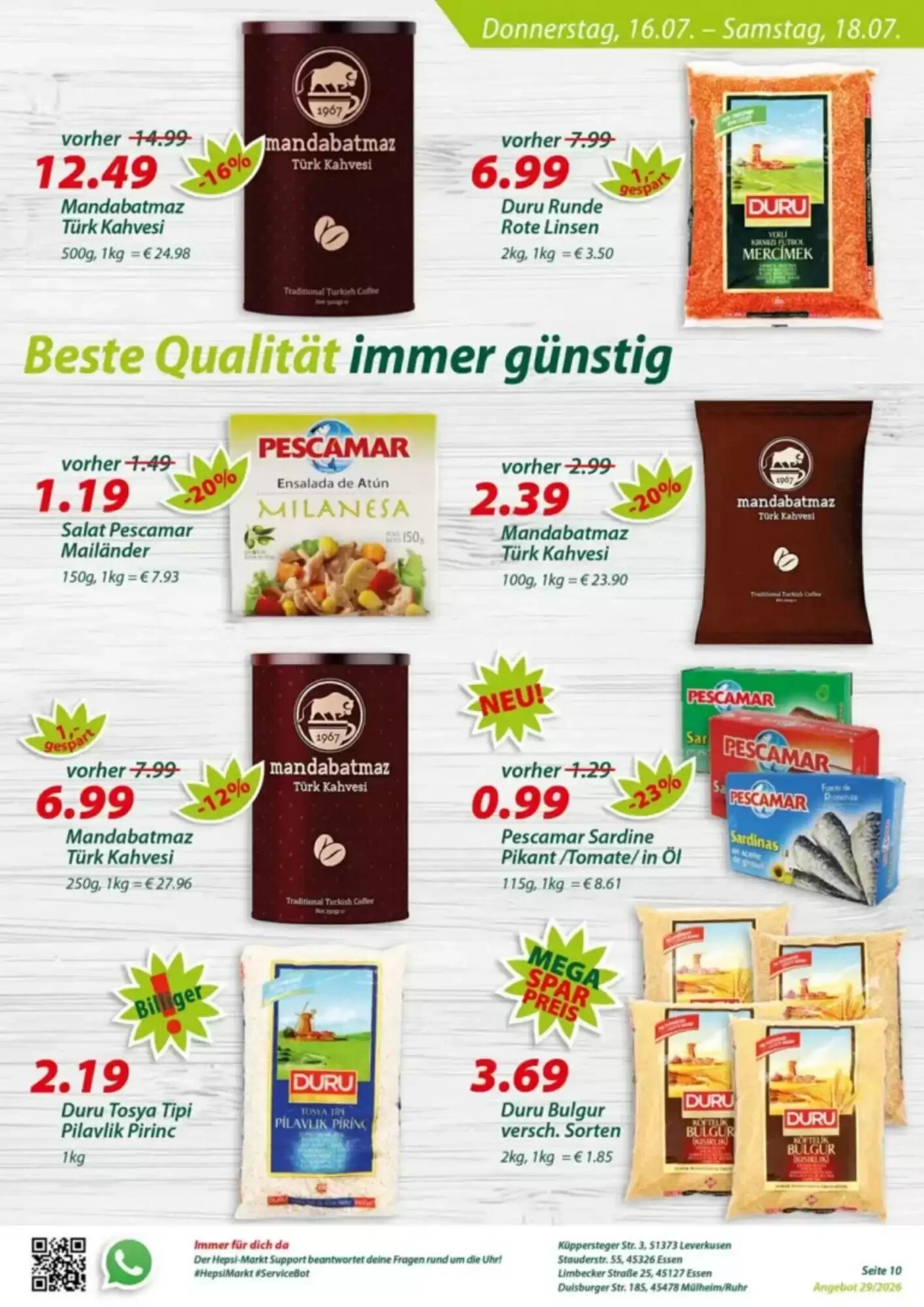 Hepsi-Markt Prospekt (ab 06.07.2026) zum Blättern - Seite 22