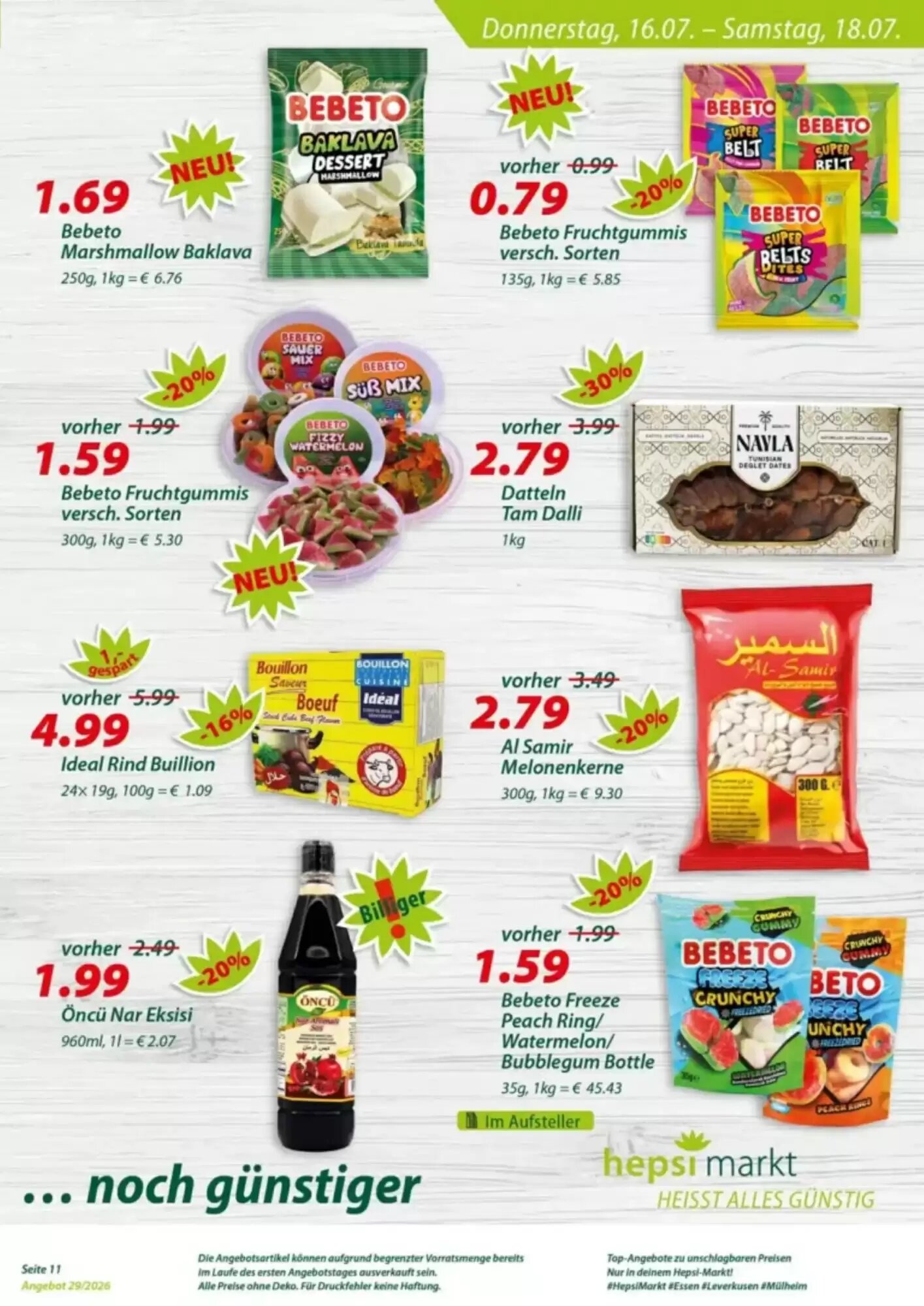 Hepsi-Markt Prospekt (ab 06.07.2026) zum Blättern - Seite 23