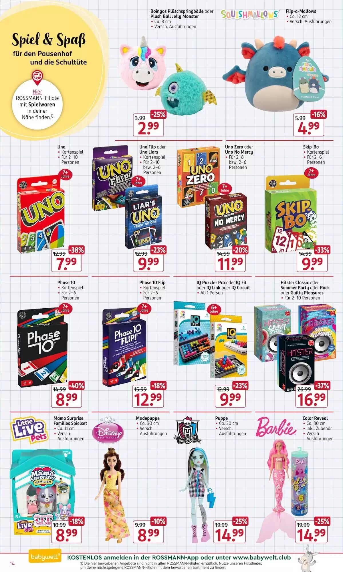 Rossmann Prospekt (ab 06.07.2026) zum Blättern - Seite 14