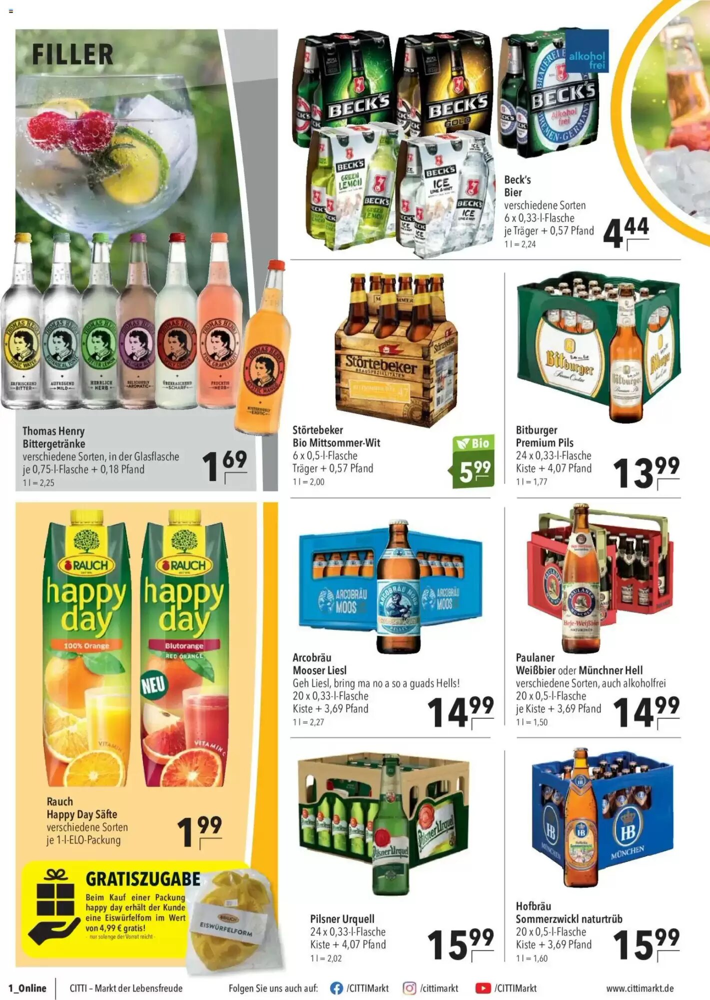 CITTI Markt Prospekt (ab 08.07.2026) zum Blättern - Seite 12