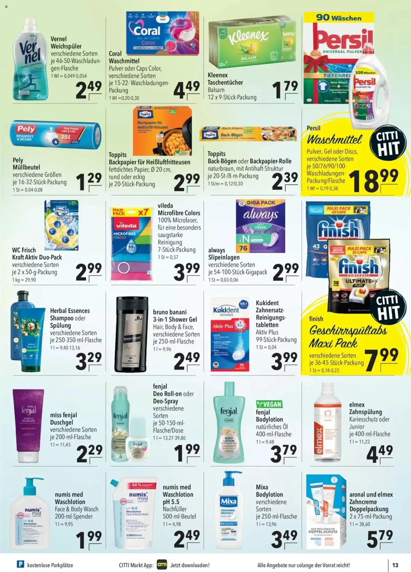 CITTI Markt Prospekt (ab 08.07.2026) zum Blättern - Seite 15