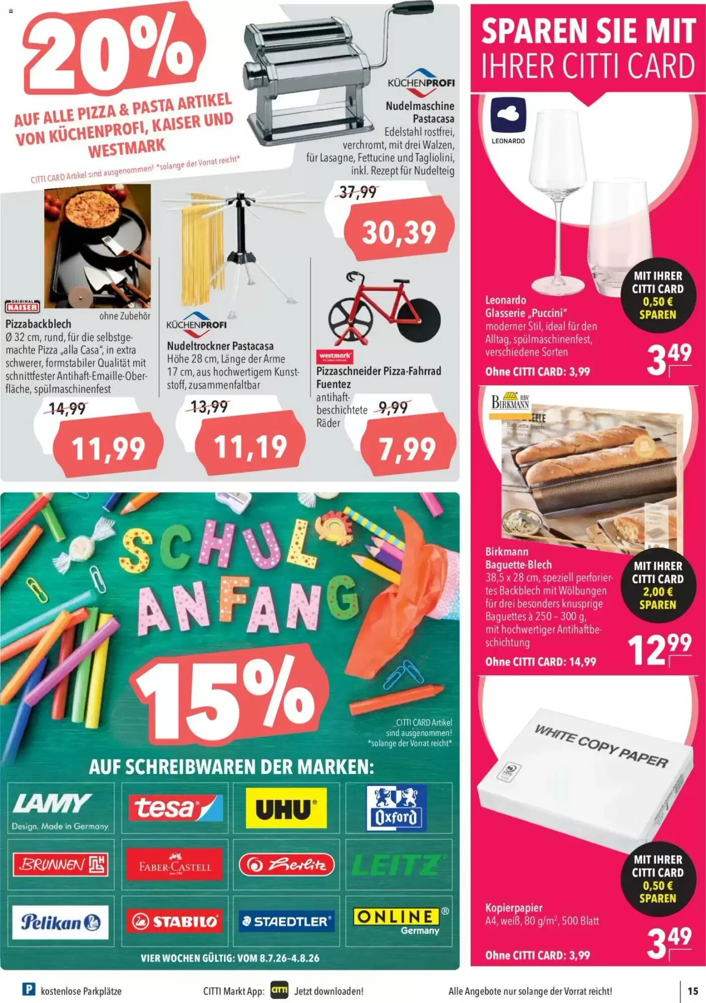 CITTI Markt Prospekt (ab 08.07.2026) zum Blättern - Seite 17