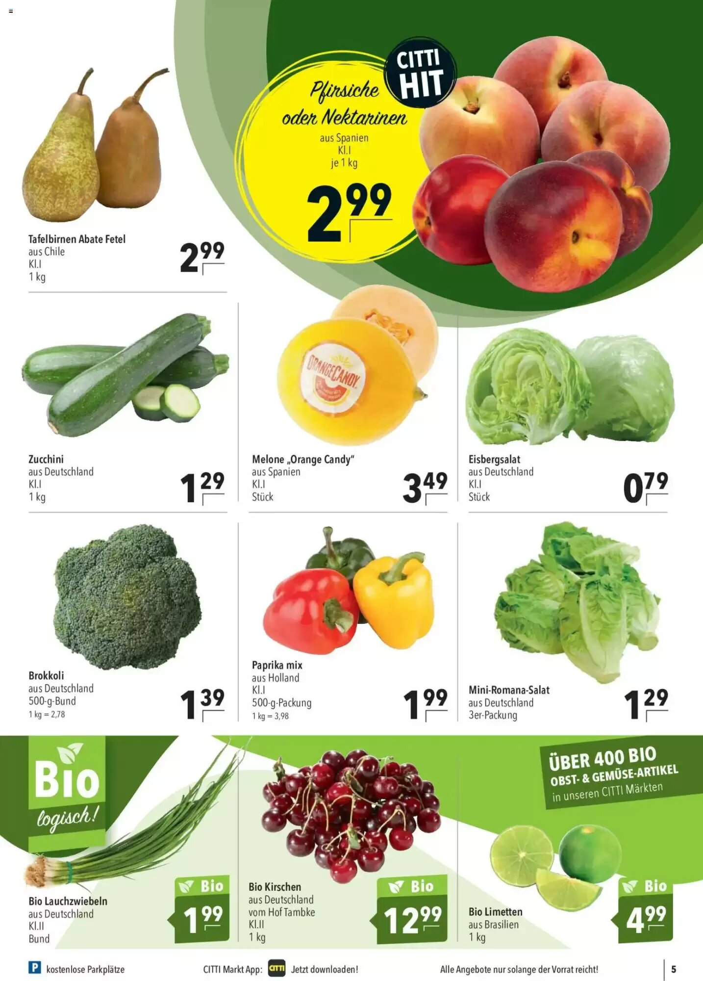 CITTI Markt Prospekt (ab 08.07.2026) zum Blättern - Seite 5