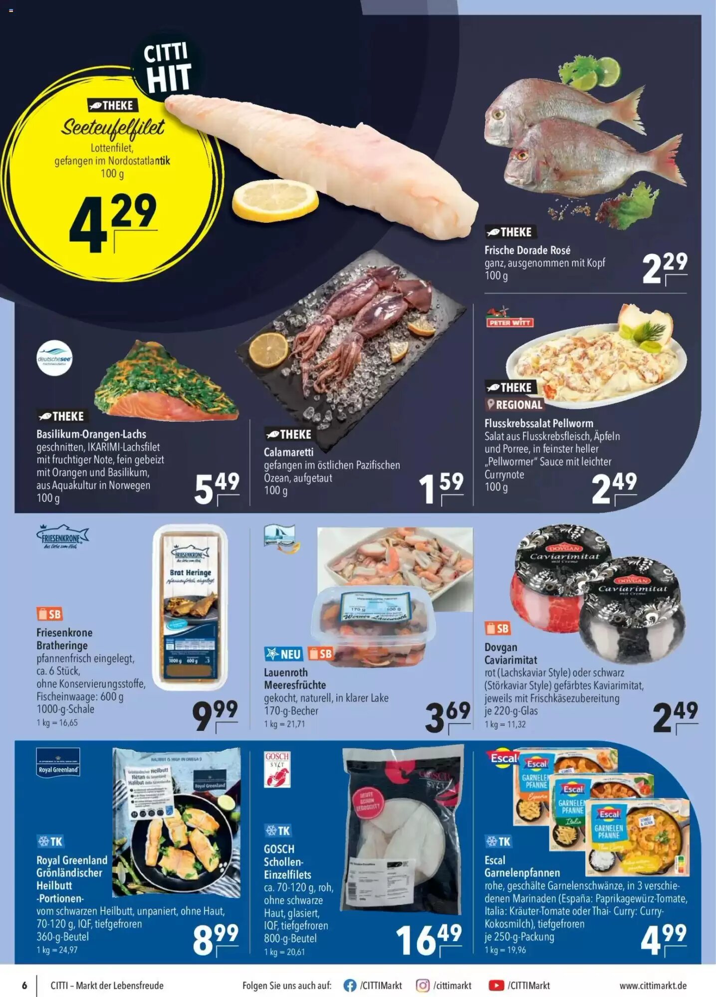 CITTI Markt Prospekt (ab 08.07.2026) zum Blättern - Seite 6