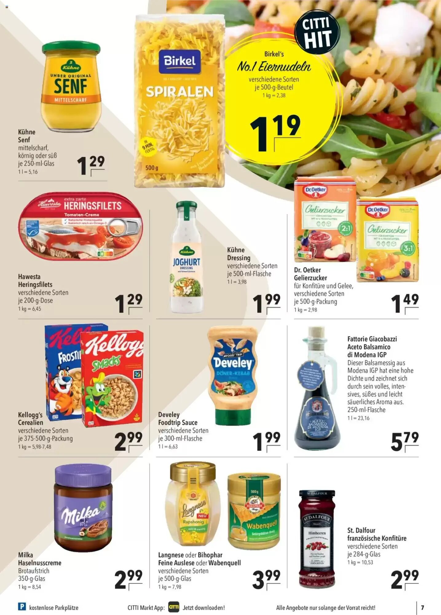 CITTI Markt Prospekt (ab 08.07.2026) zum Blättern - Seite 7