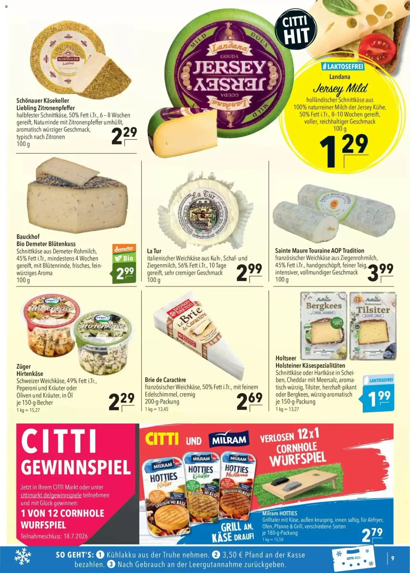CITTI Markt Prospekt (ab 08.07.2026) zum Blättern - Seite 9