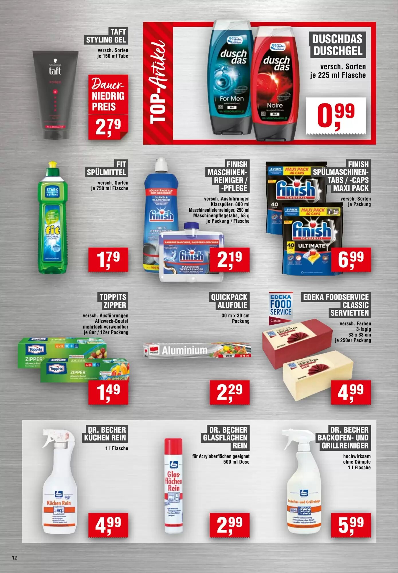 EDEKA Foodservice Prospekt (ab 09.07.2026) zum Blättern - Seite 12