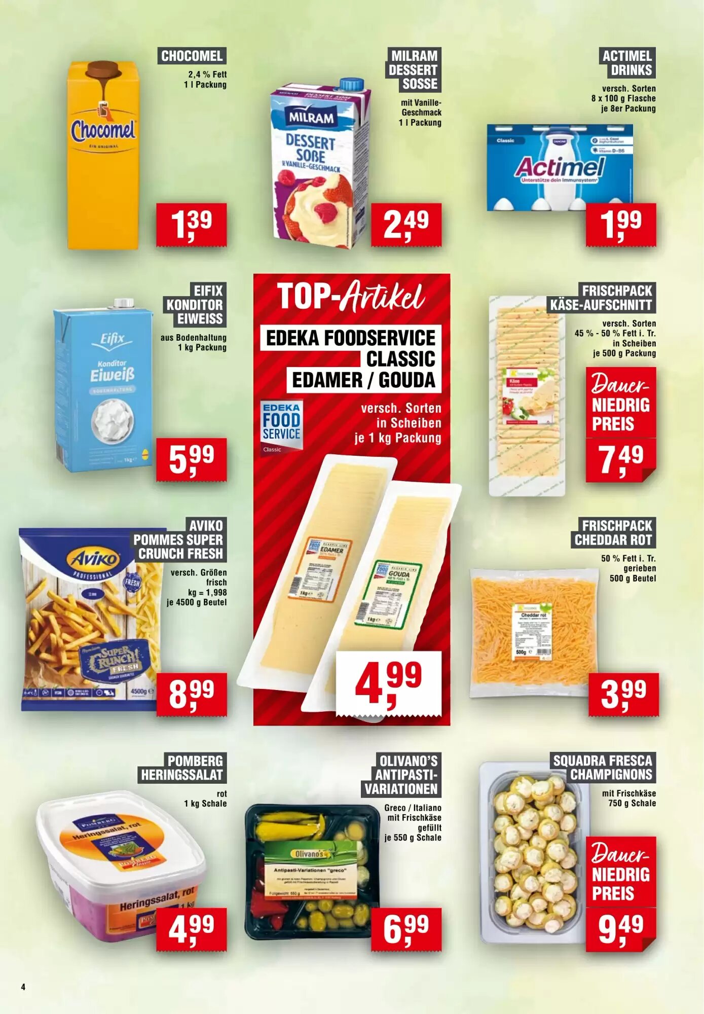 EDEKA Foodservice Prospekt (ab 09.07.2026) zum Blättern - Seite 4