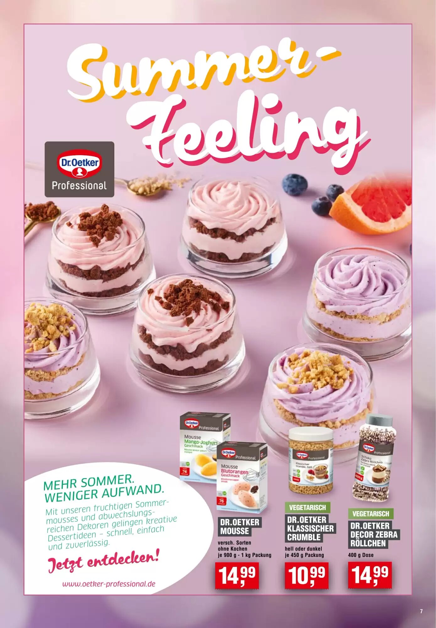 EDEKA Foodservice Prospekt (ab 09.07.2026) zum Blättern - Seite 7