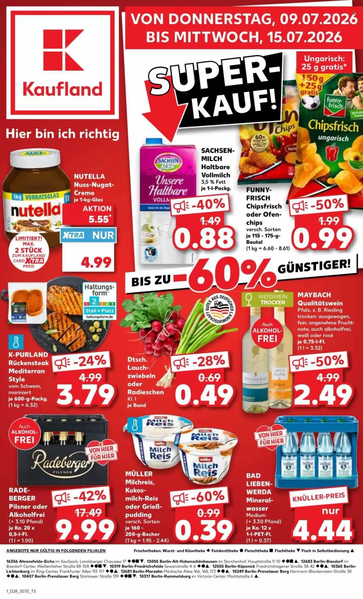 Kaufland Prospekt (ab 09.07.2026) zum Blättern - Seite 1