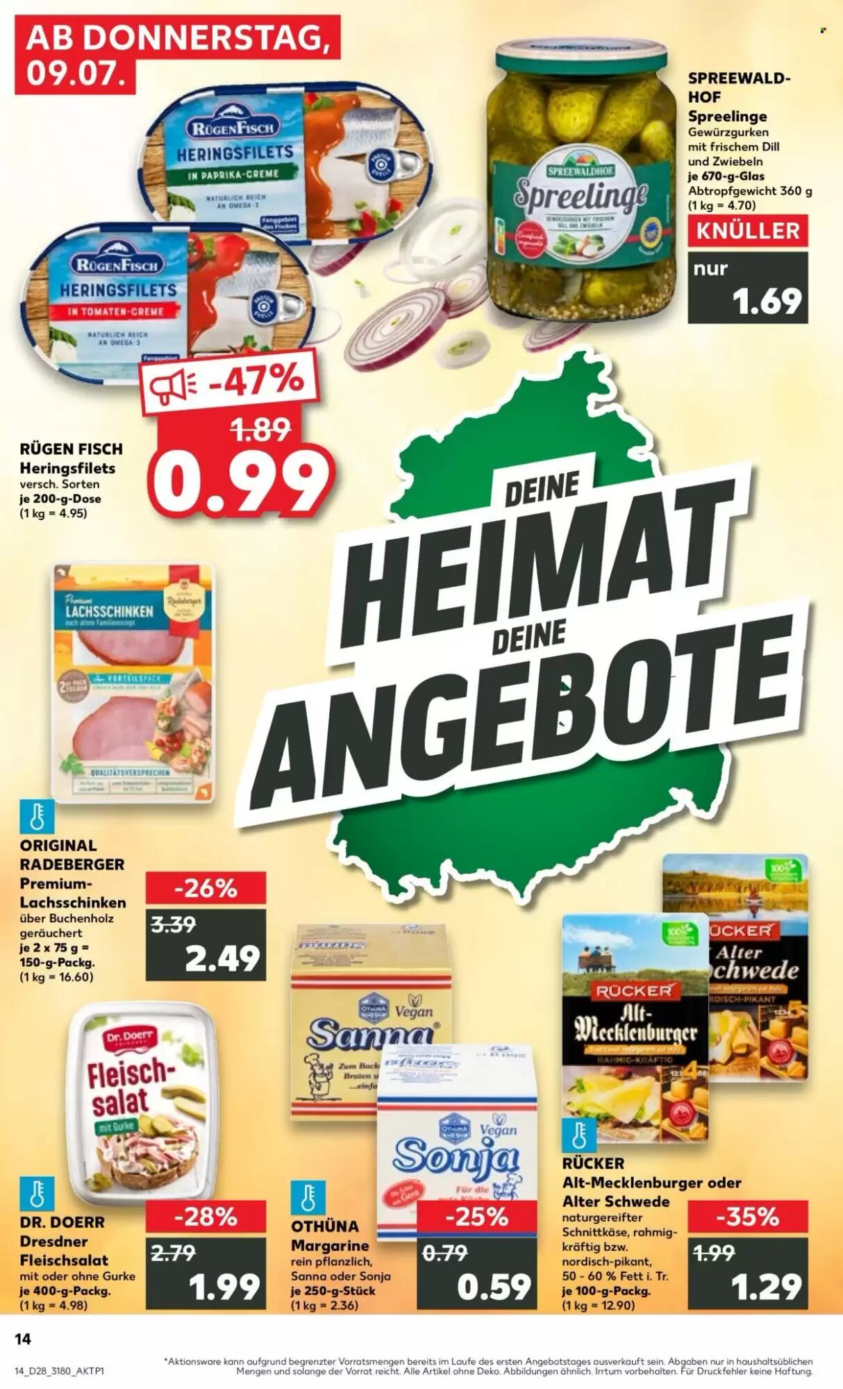 Kaufland Prospekt (ab 09.07.2026) zum Blättern - Seite 14