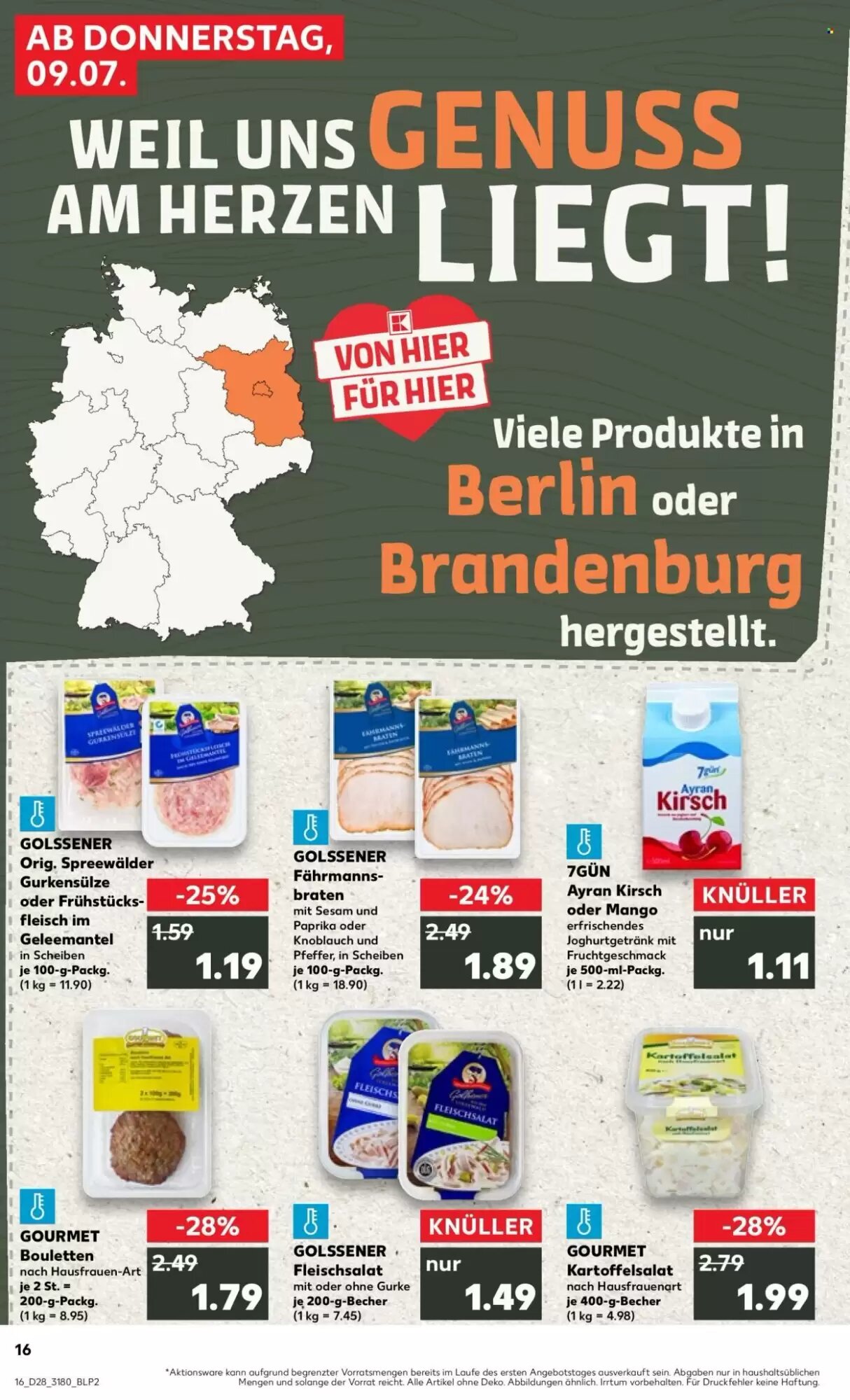 Kaufland Prospekt (ab 09.07.2026) zum Blättern - Seite 16