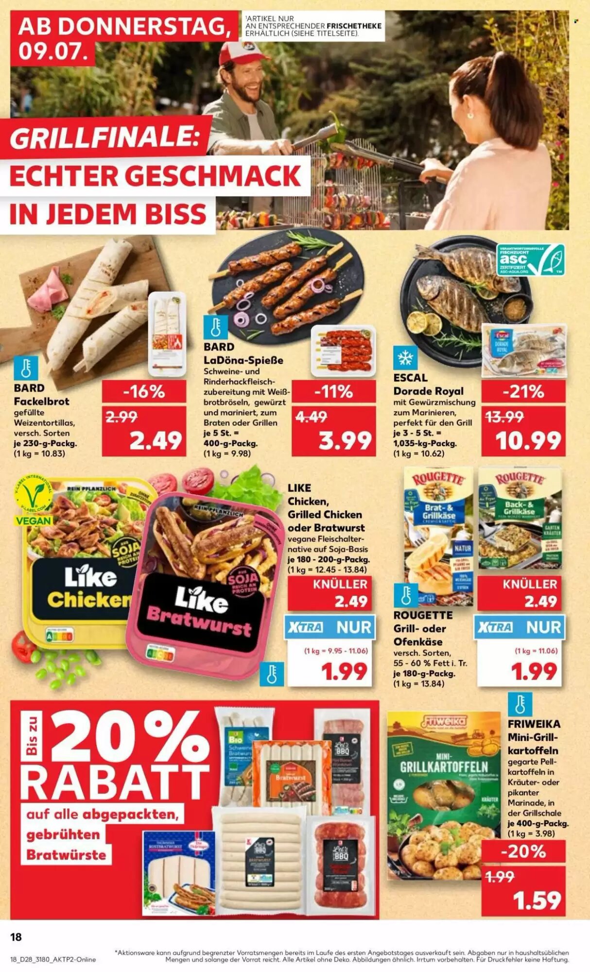 Kaufland Prospekt (ab 09.07.2026) zum Blättern - Seite 18