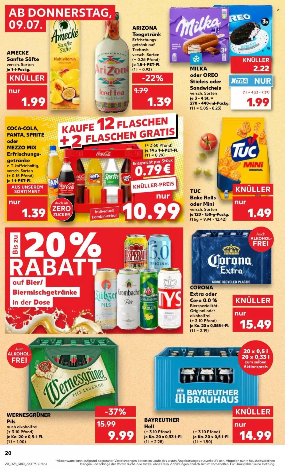 Kaufland Prospekt (ab 09.07.2026) zum Blättern - Seite 20