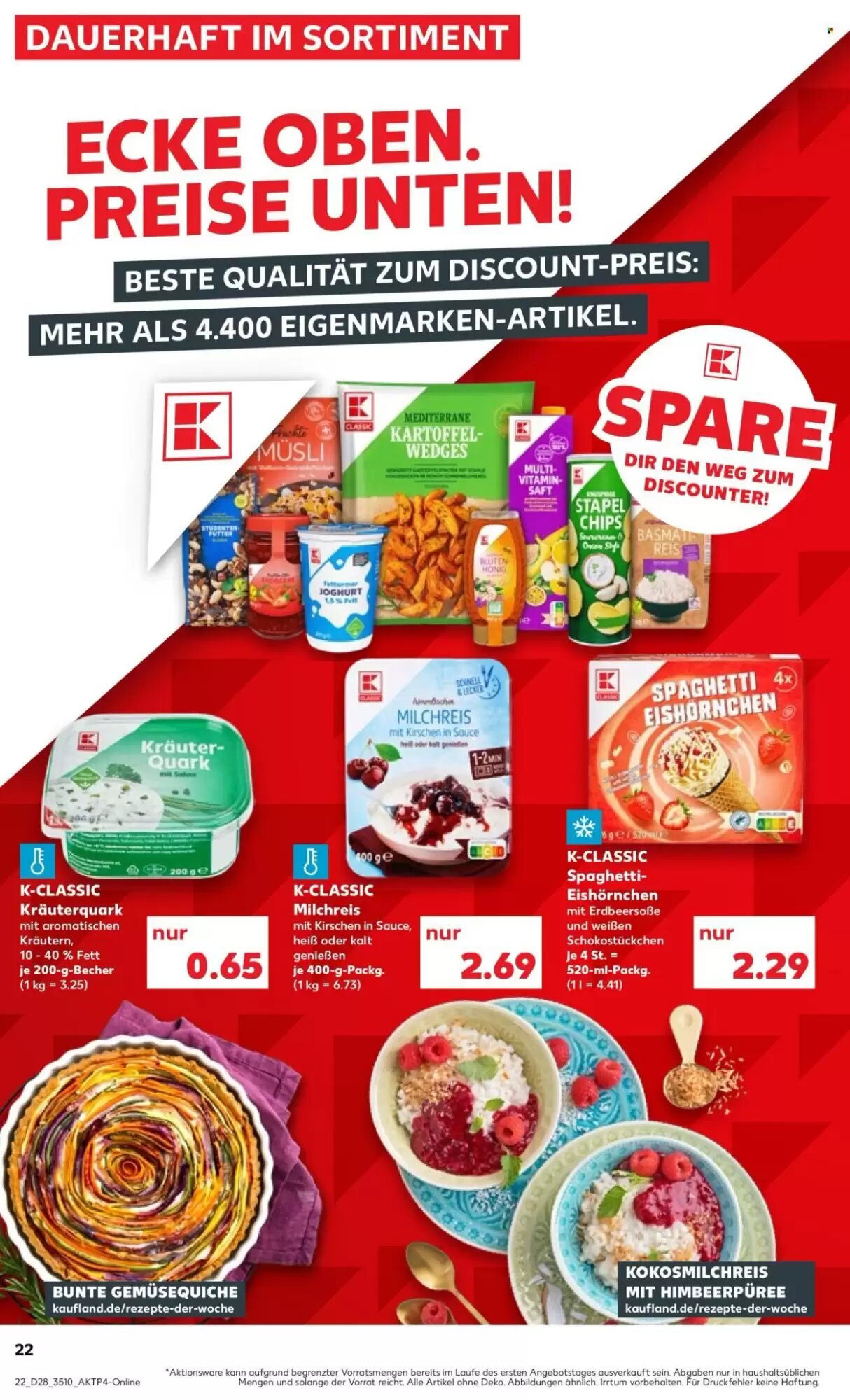 Kaufland Prospekt (ab 09.07.2026) zum Blättern - Seite 22