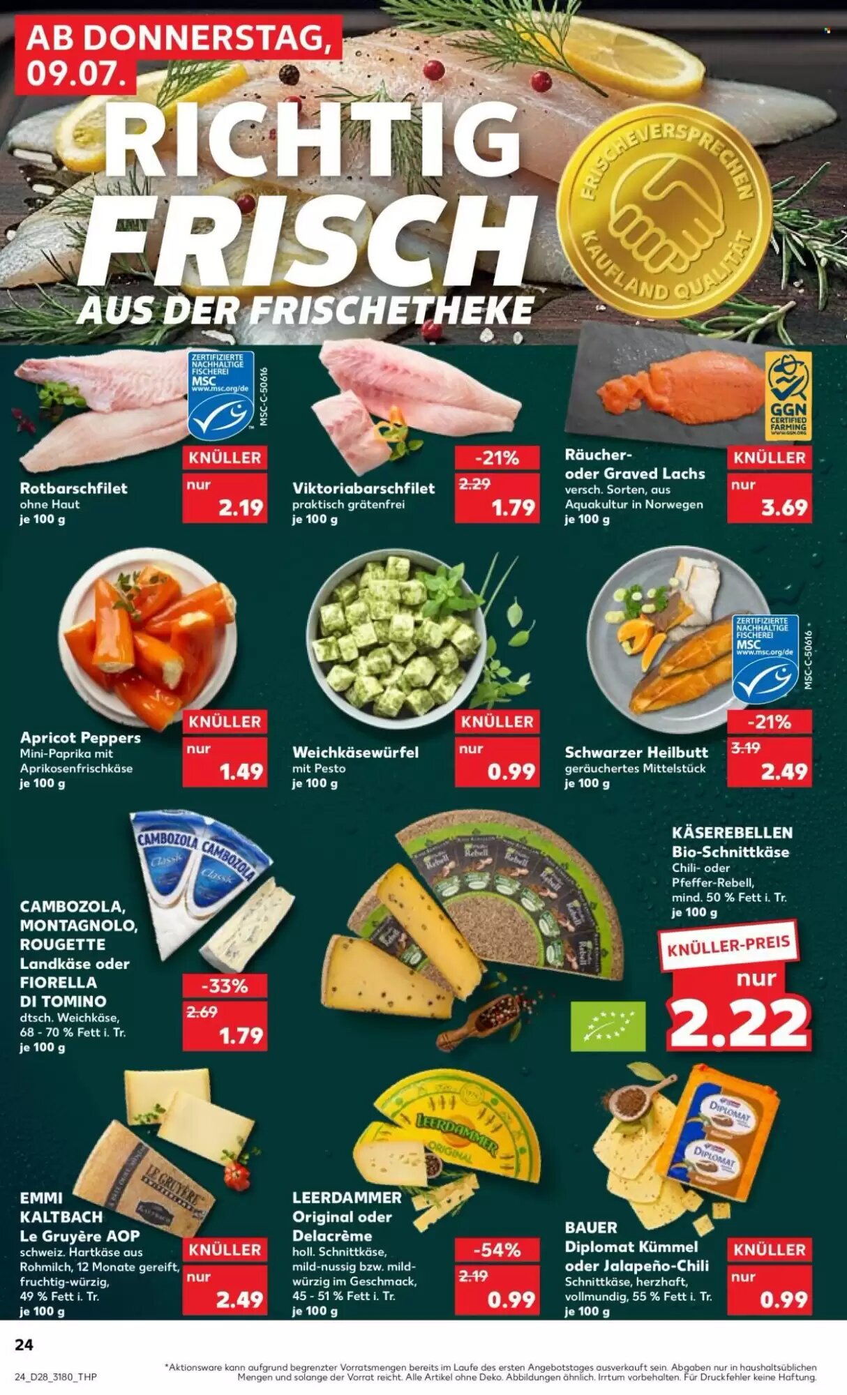 Kaufland Prospekt (ab 09.07.2026) zum Blättern - Seite 24
