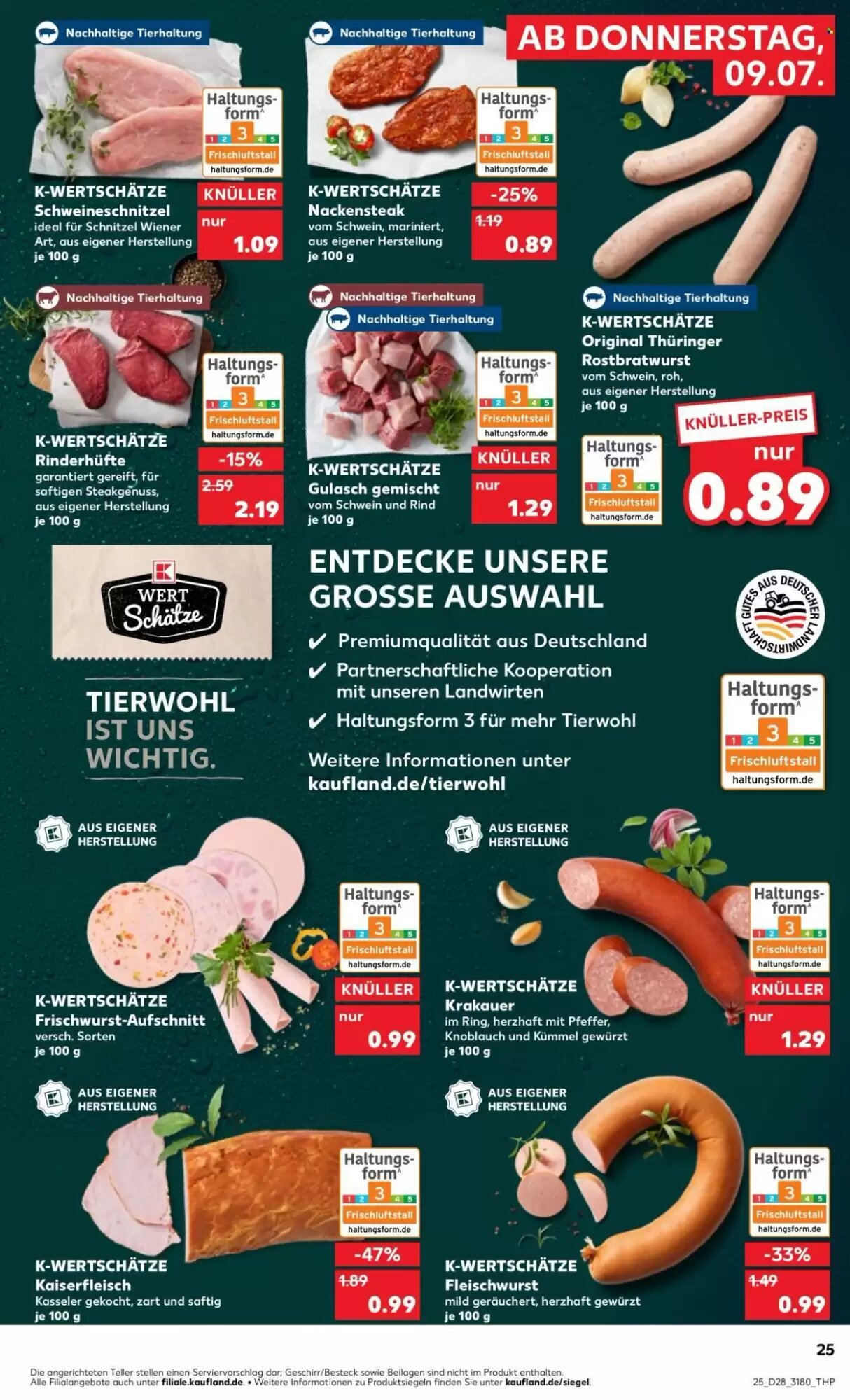 Kaufland Prospekt (ab 09.07.2026) zum Blättern - Seite 25