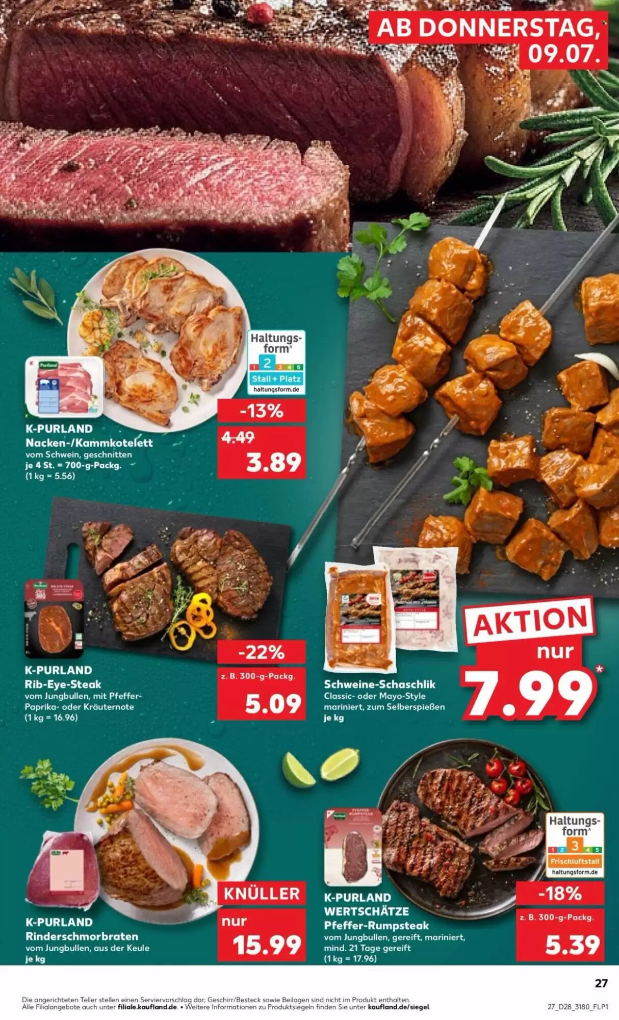 Kaufland Prospekt (ab 09.07.2026) zum Blättern - Seite 27