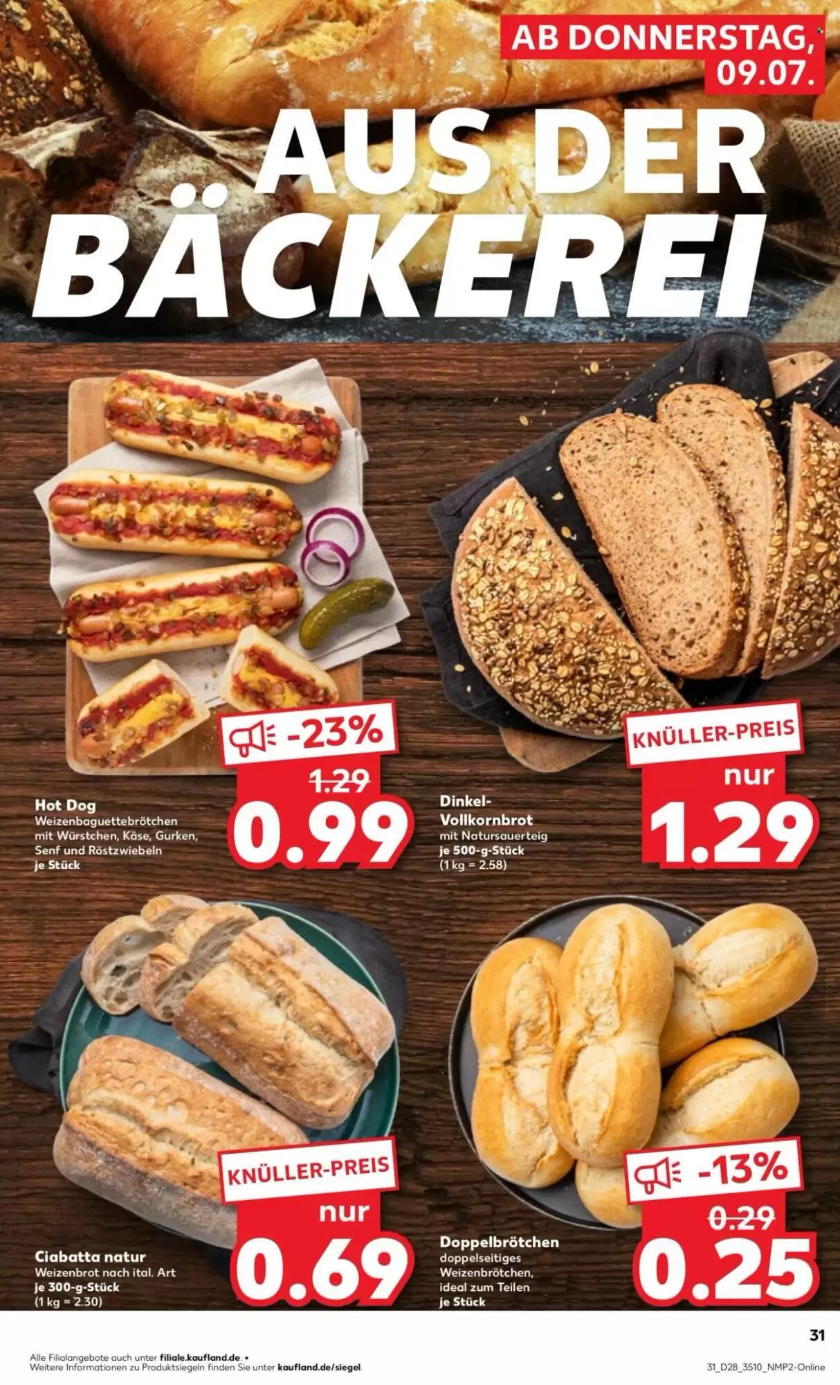 Kaufland Prospekt (ab 09.07.2026) zum Blättern - Seite 31