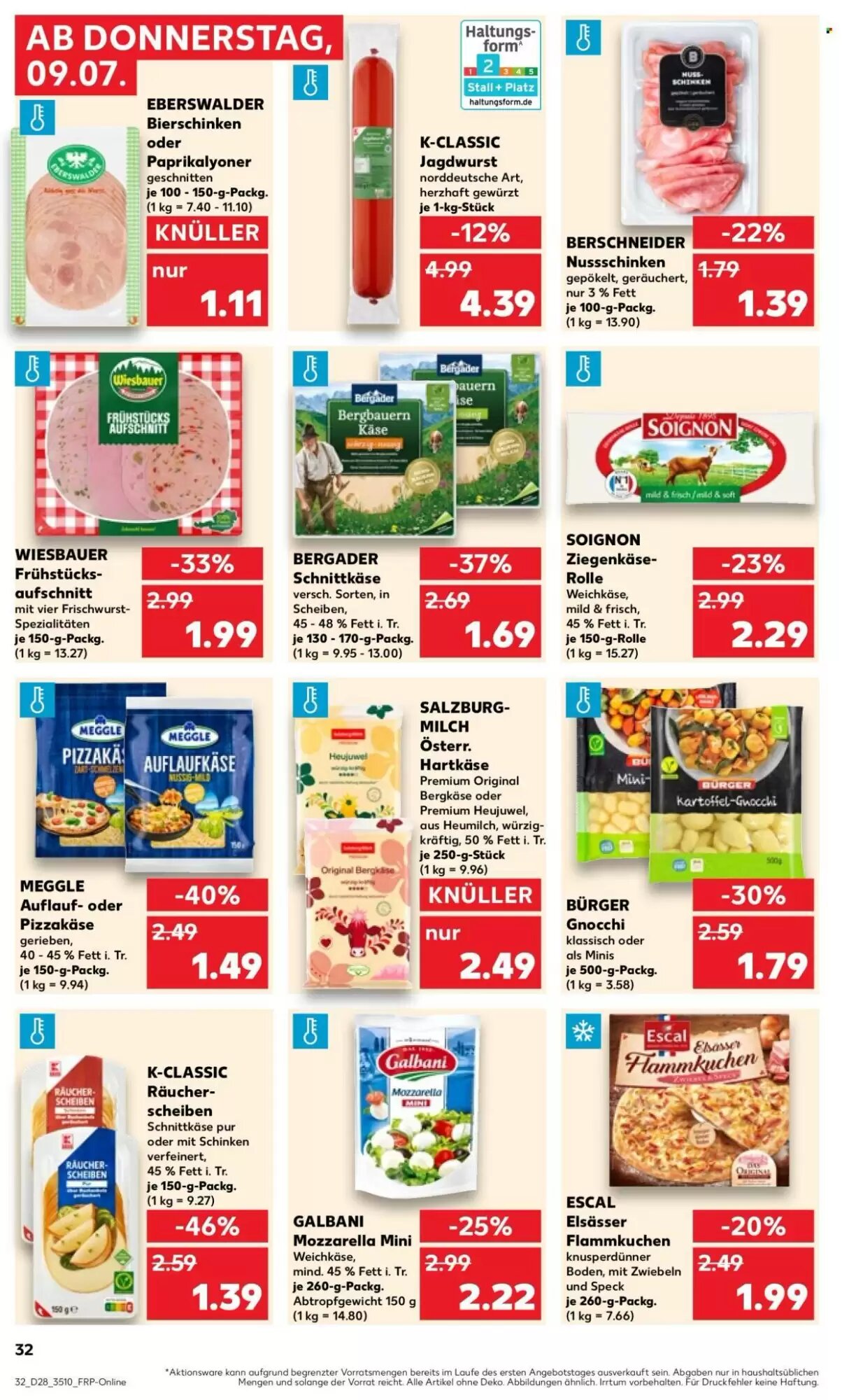 Kaufland Prospekt (ab 09.07.2026) zum Blättern - Seite 32