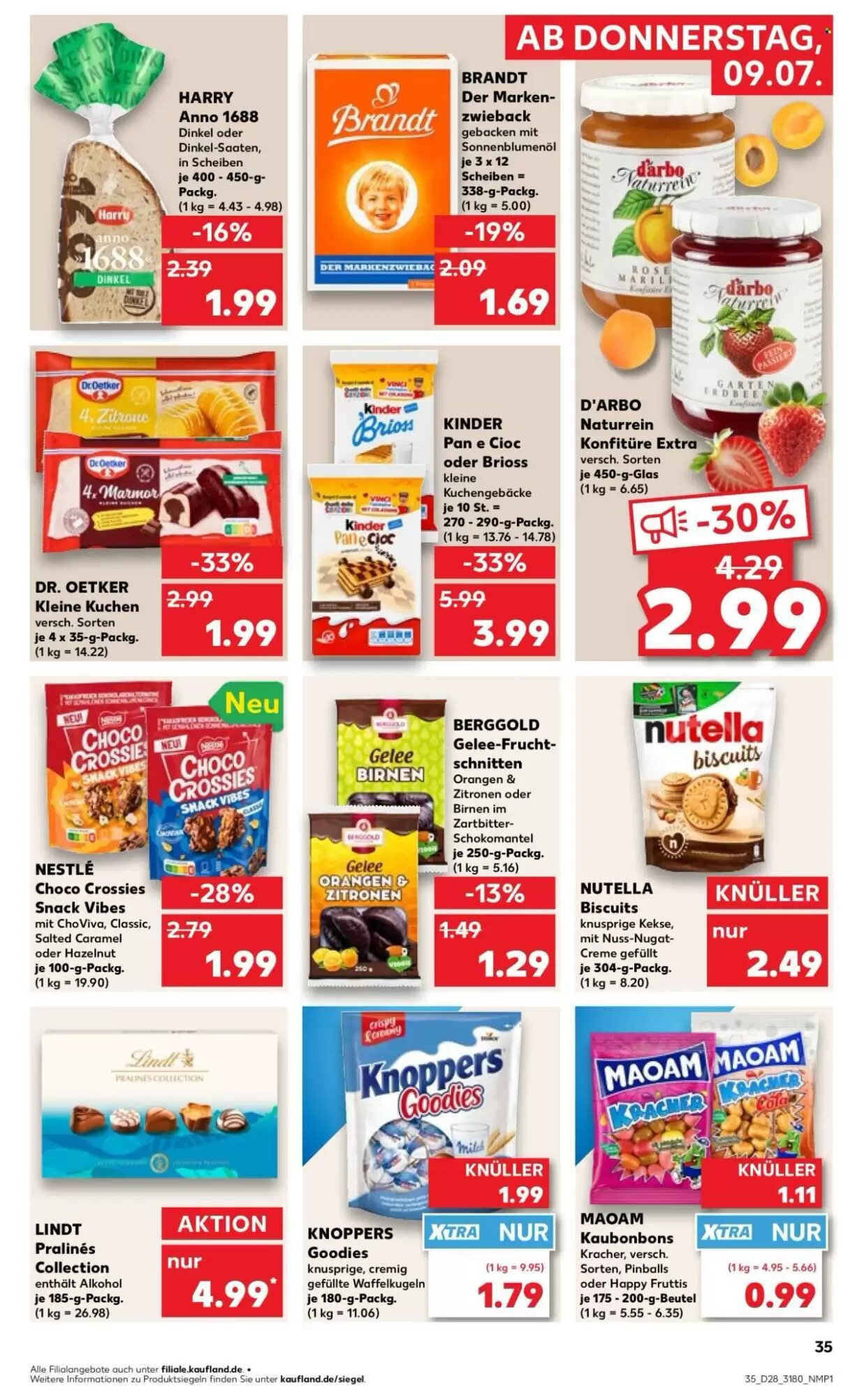Kaufland Prospekt (ab 09.07.2026) zum Blättern - Seite 35