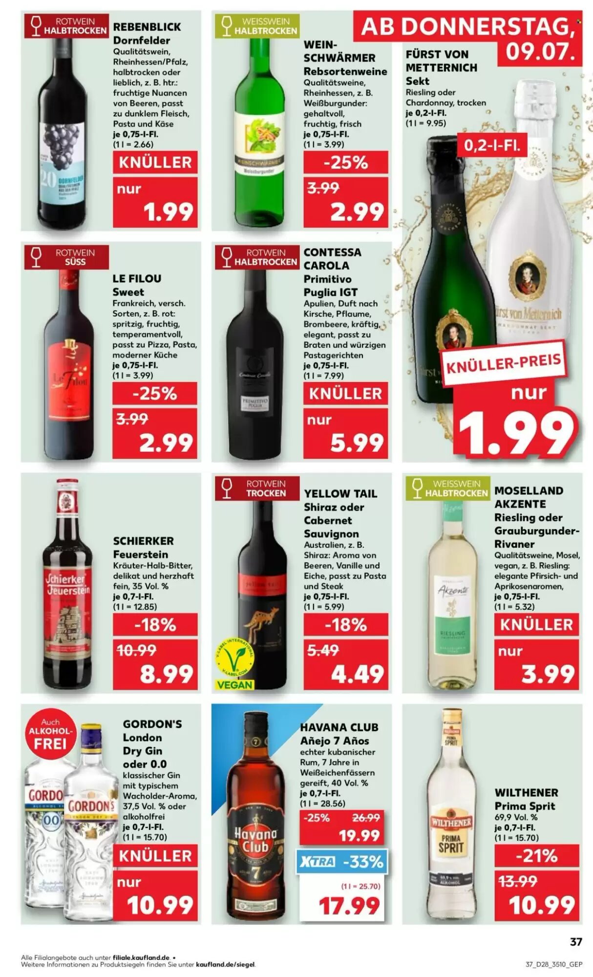 Kaufland Prospekt (ab 09.07.2026) zum Blättern - Seite 37