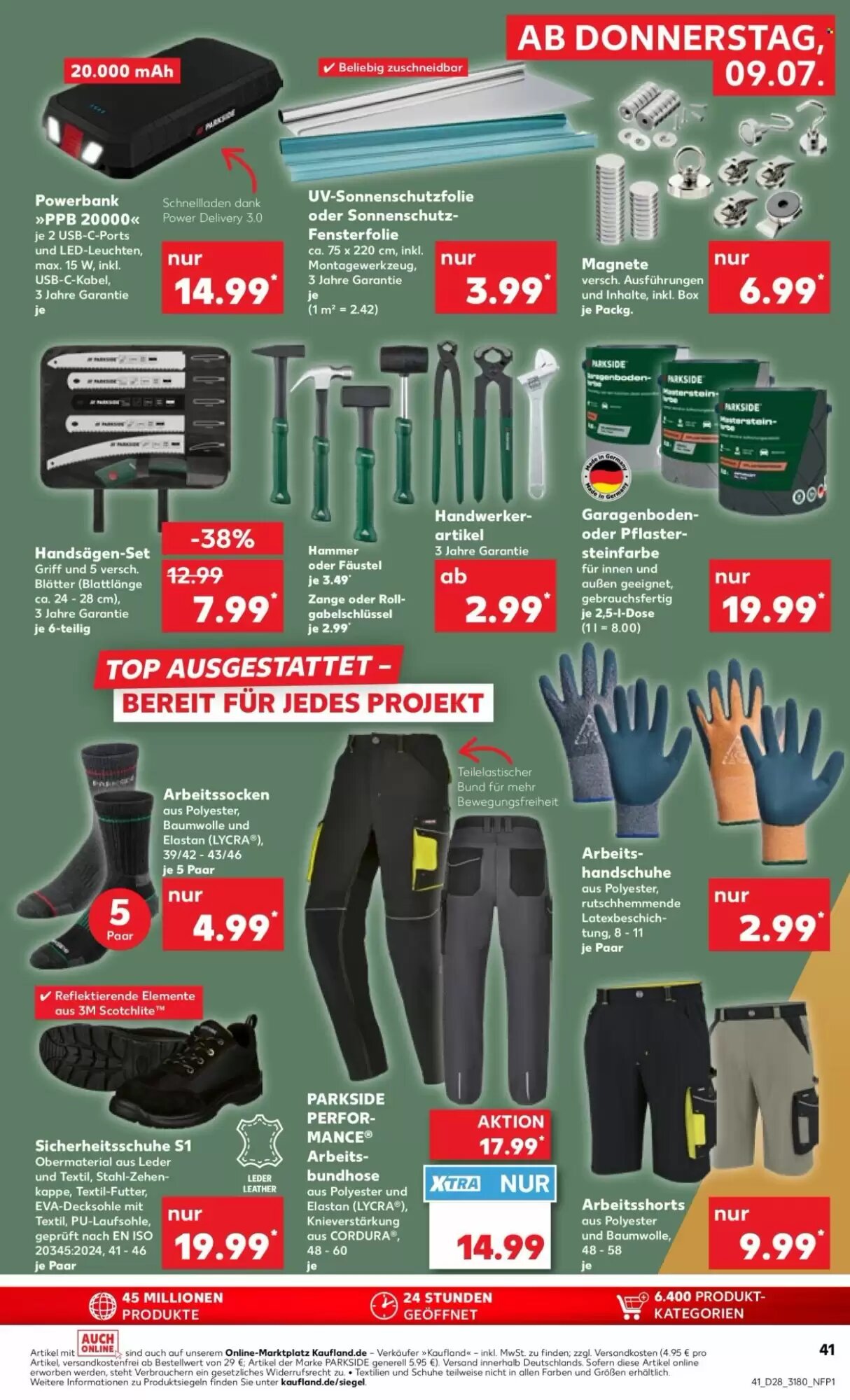 Kaufland Prospekt (ab 09.07.2026) zum Blättern - Seite 41