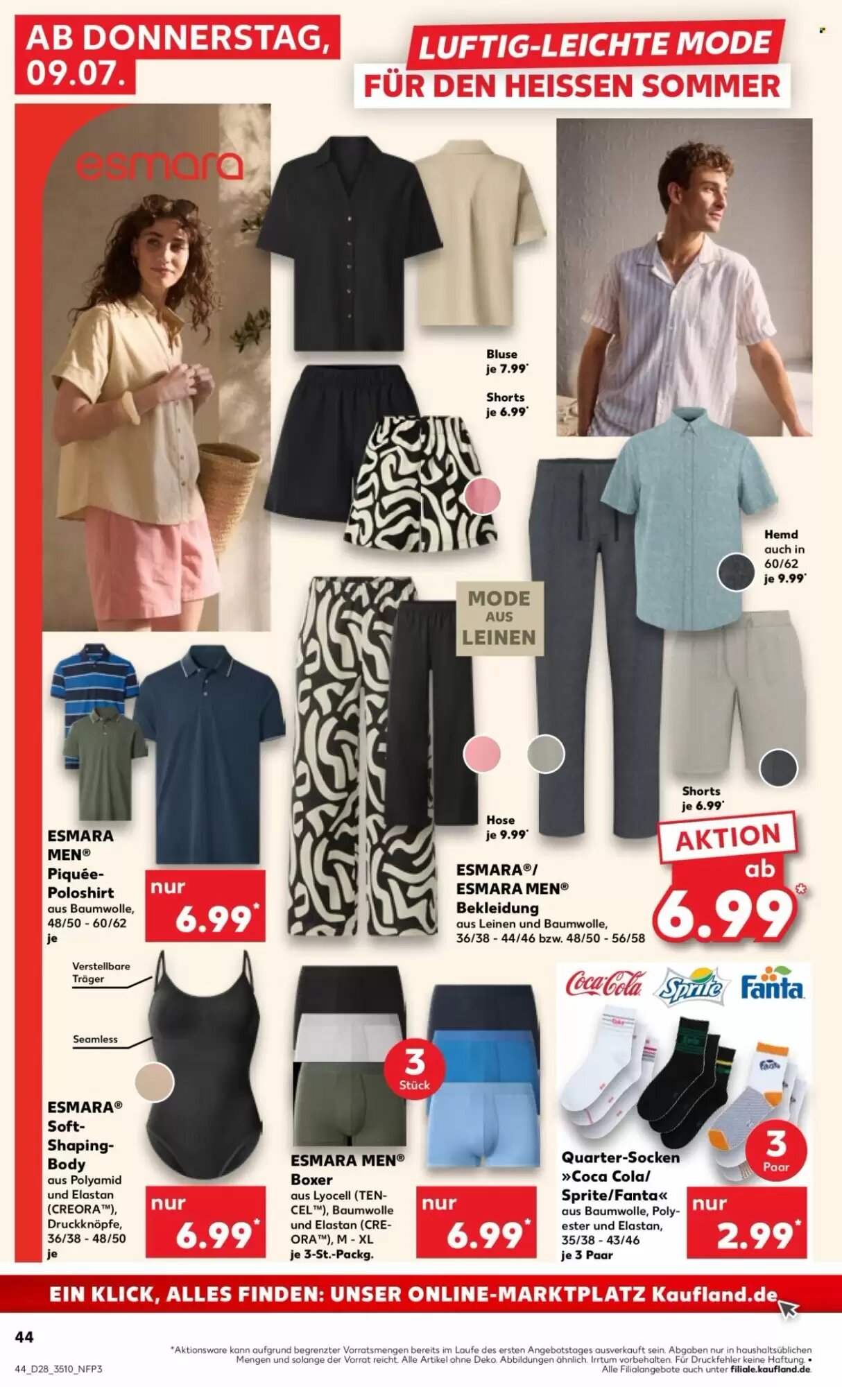 Kaufland Prospekt (ab 09.07.2026) zum Blättern - Seite 44