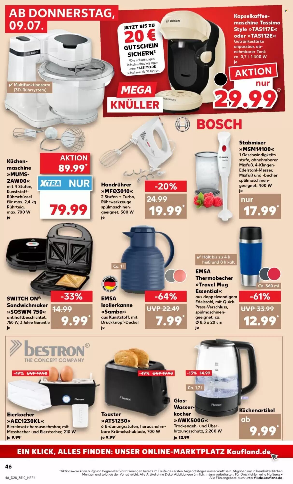 Kaufland Prospekt (ab 09.07.2026) zum Blättern - Seite 46