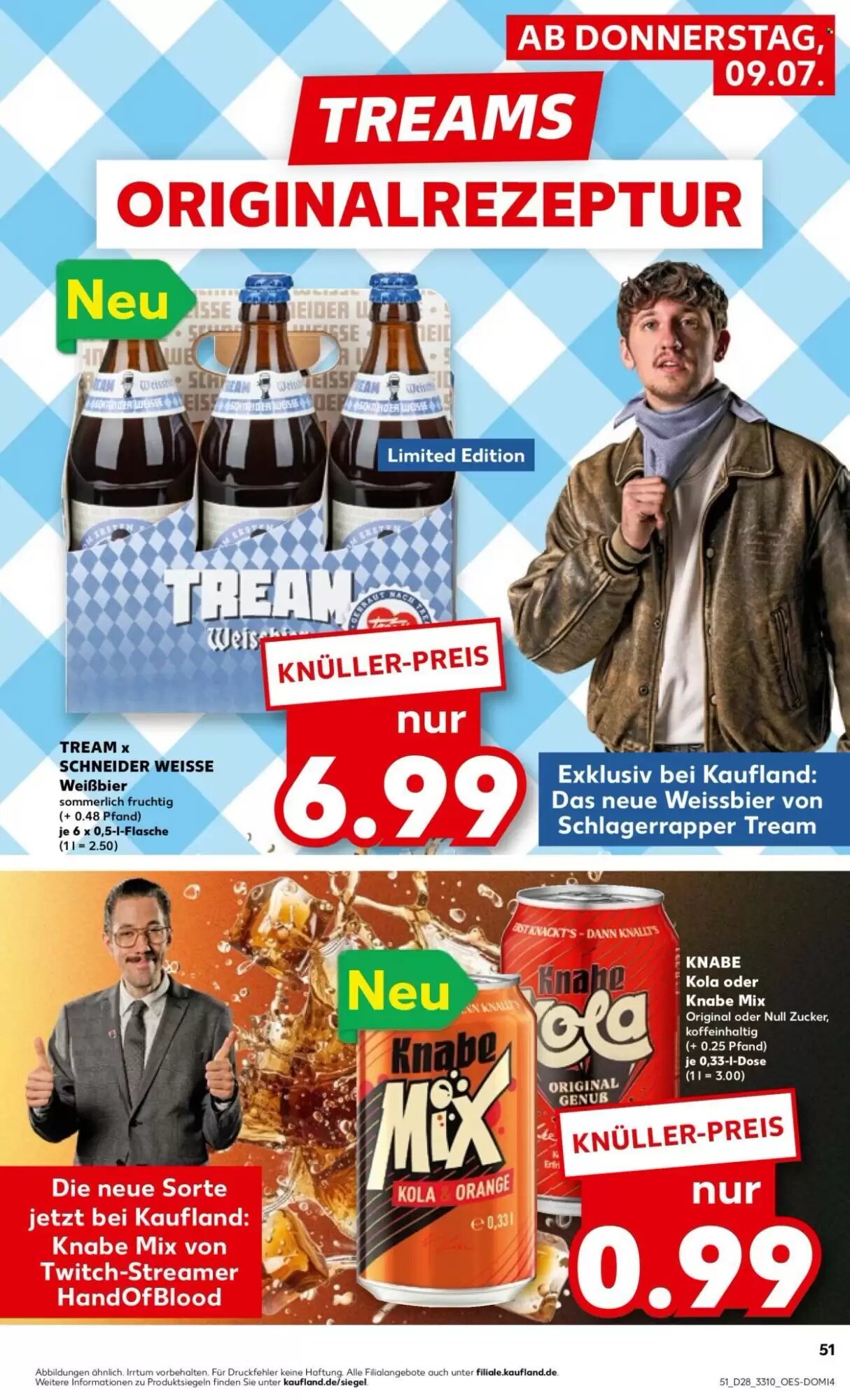 Kaufland Prospekt (ab 09.07.2026) zum Blättern - Seite 51