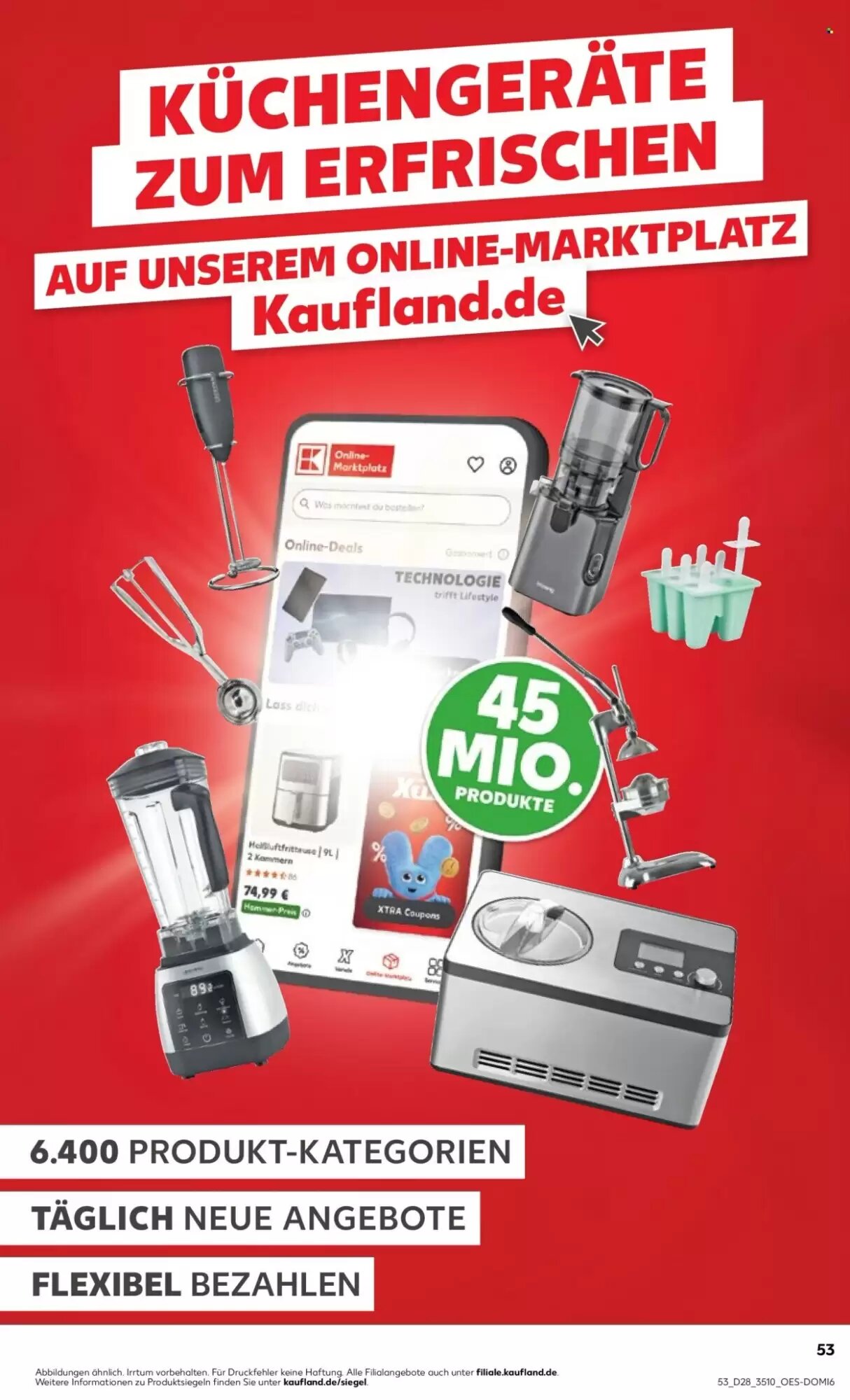 Kaufland Prospekt (ab 09.07.2026) zum Blättern - Seite 53