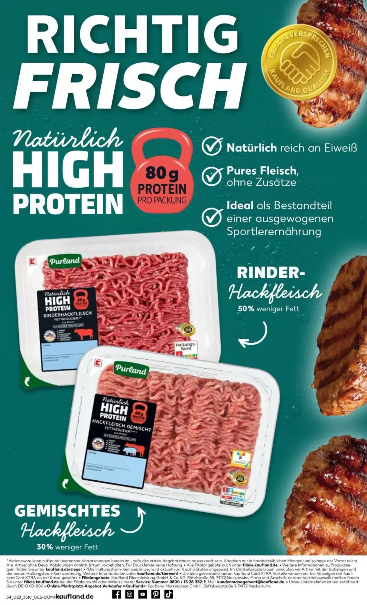 Kaufland Prospekt (ab 09.07.2026) zum Blättern - Seite 54