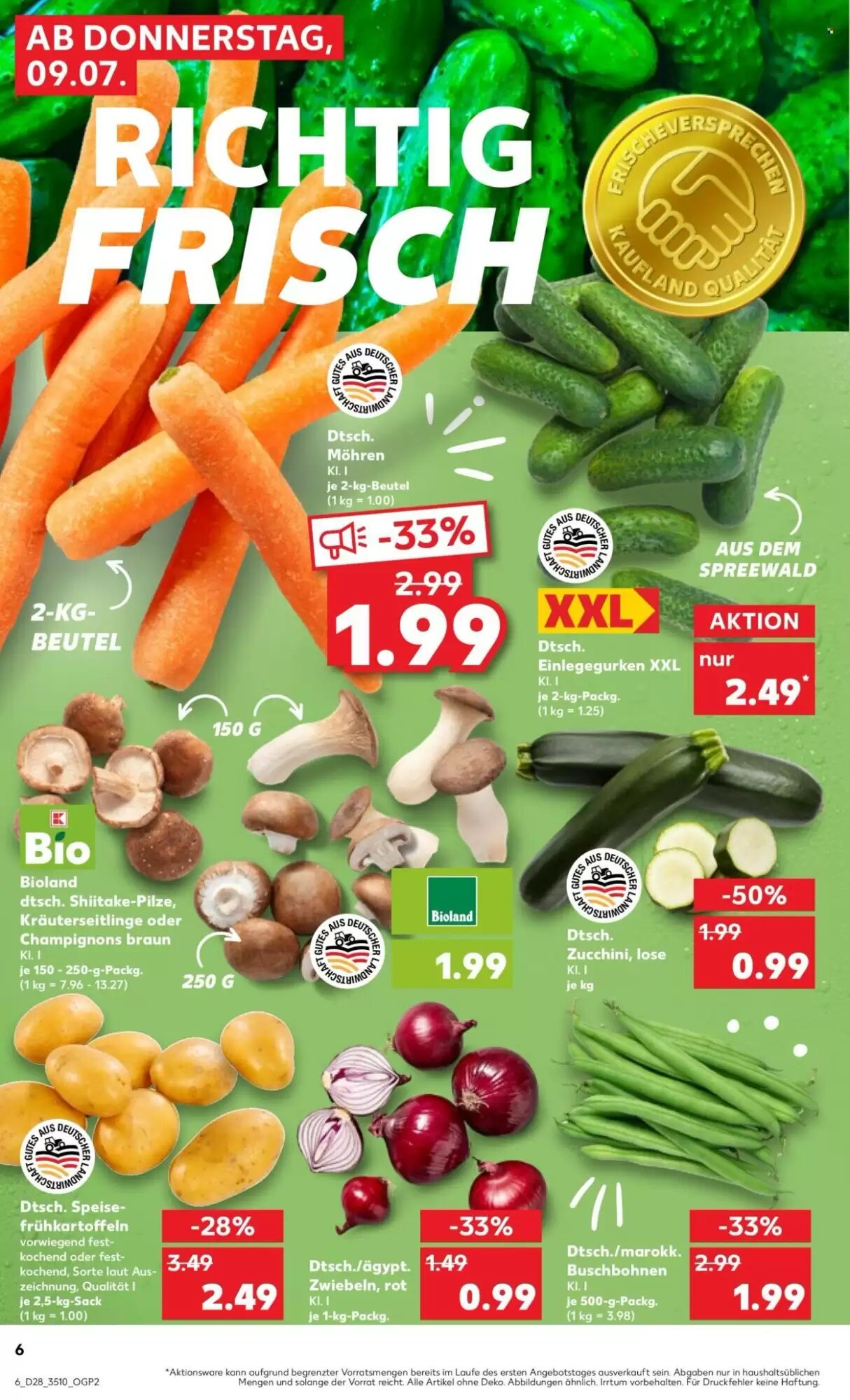 Kaufland Prospekt (ab 09.07.2026) zum Blättern - Seite 6