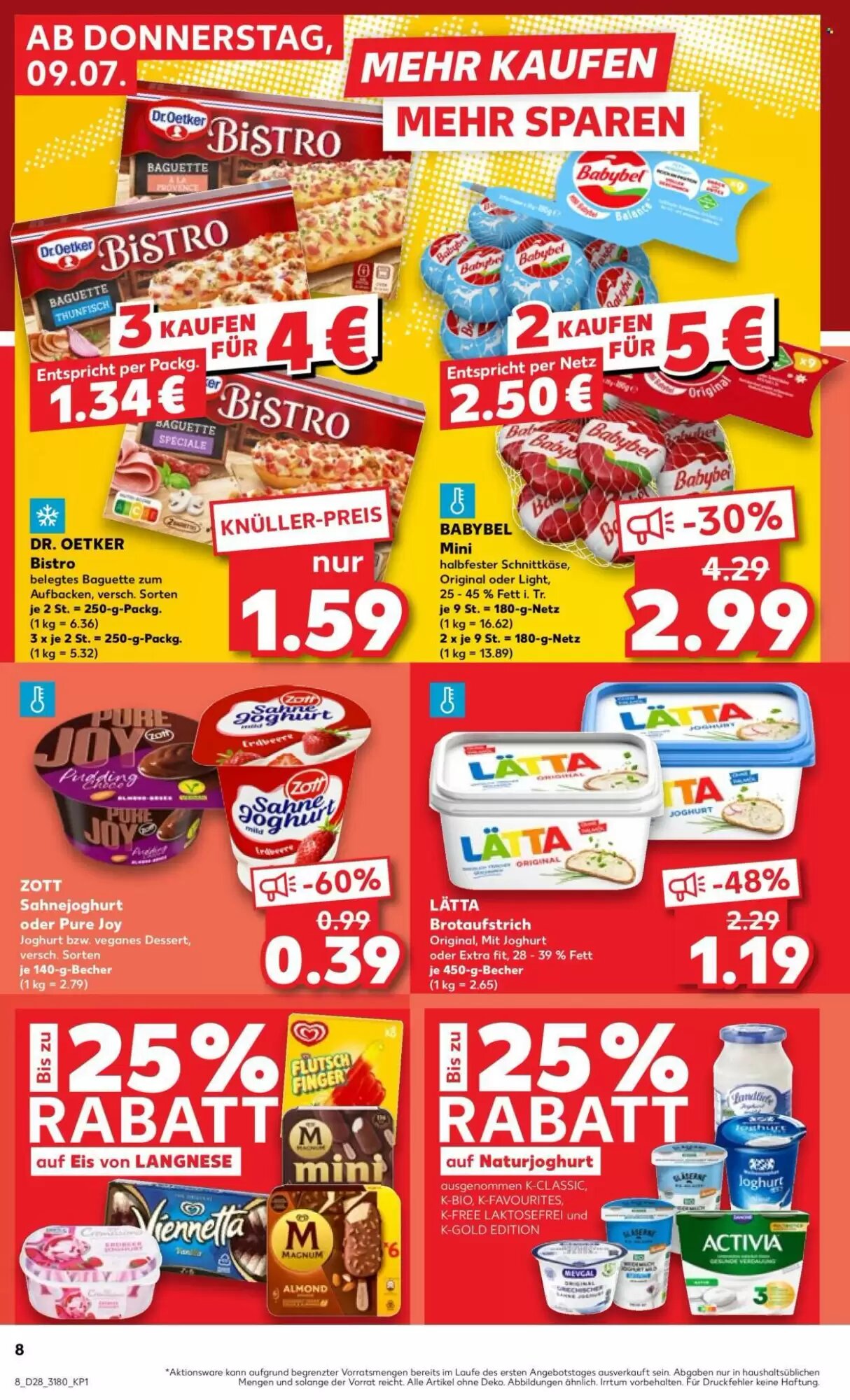 Kaufland Prospekt (ab 09.07.2026) zum Blättern - Seite 8