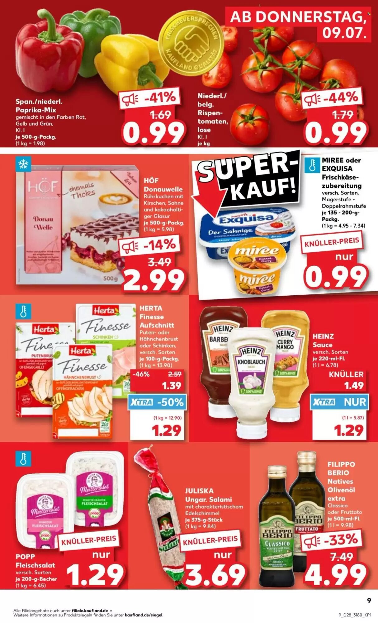 Kaufland Prospekt (ab 09.07.2026) zum Blättern - Seite 9