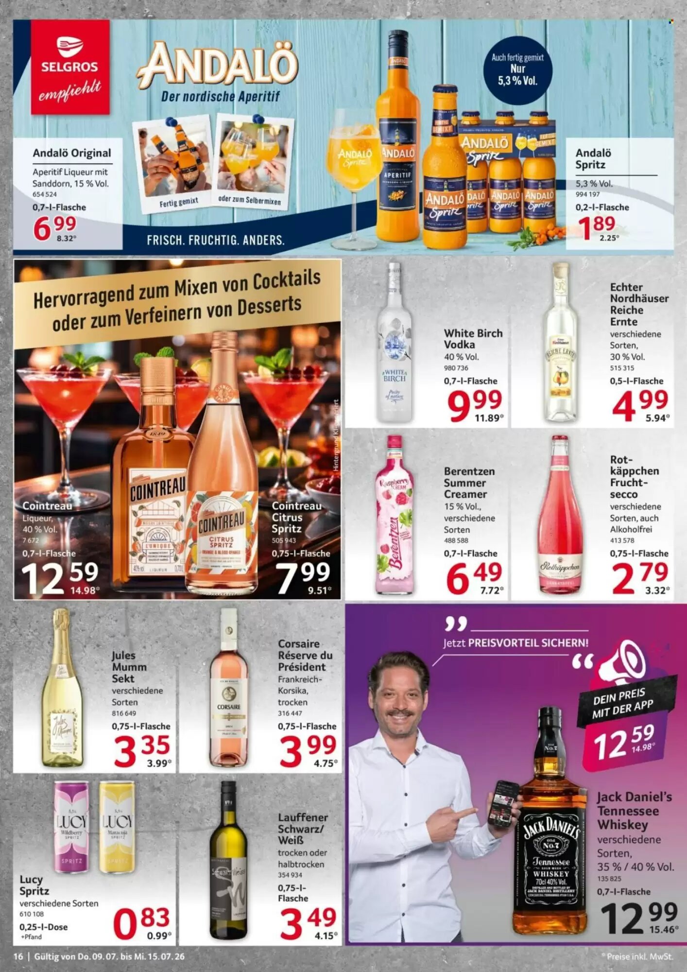Selgros Prospekt (ab 09.07.2026) zum Blättern - Seite 16