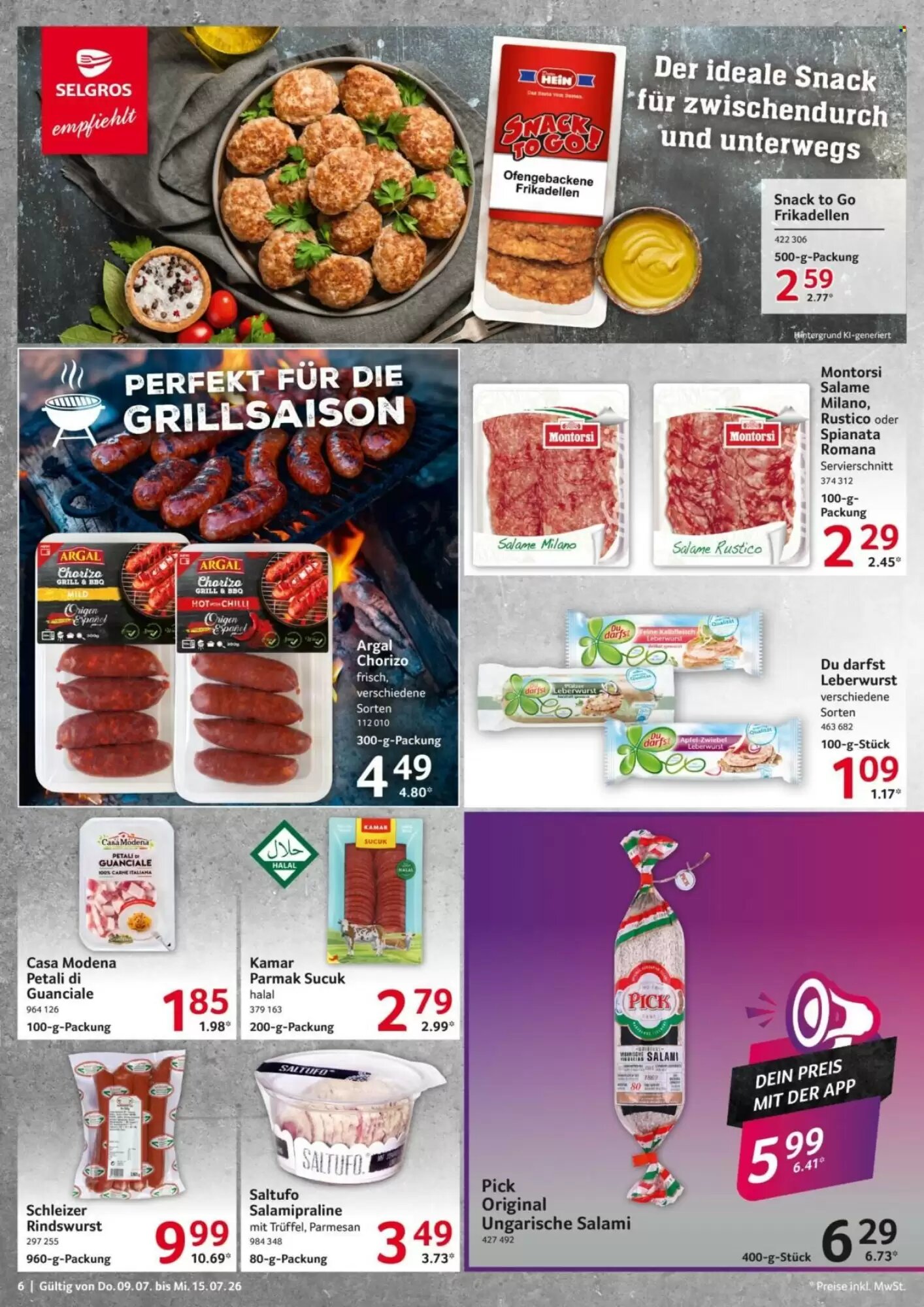 Selgros Prospekt (ab 09.07.2026) zum Blättern - Seite 6