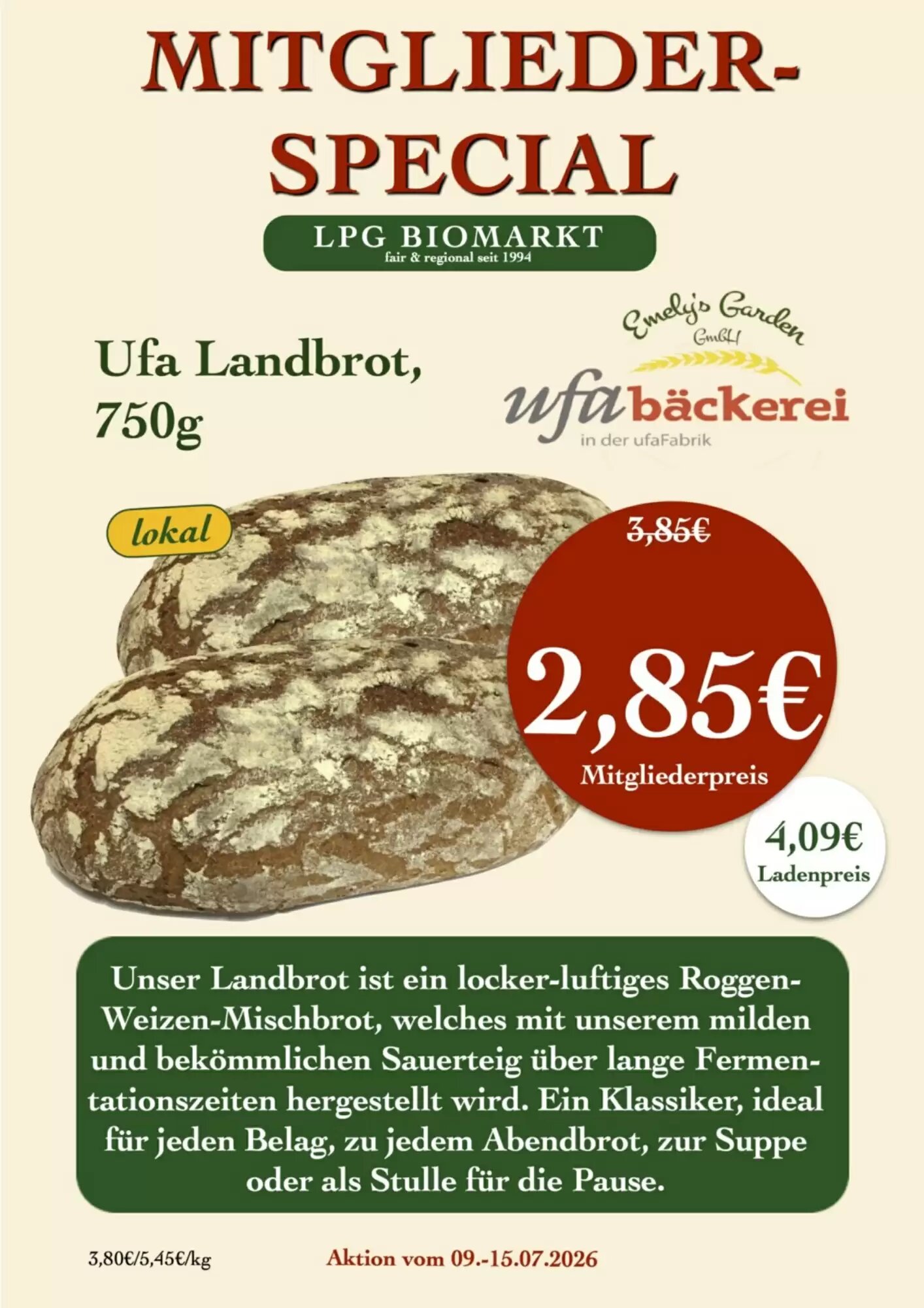 LPG Biomarkt Prospekt (ab 09.07.2026) zum Blättern - Seite 10