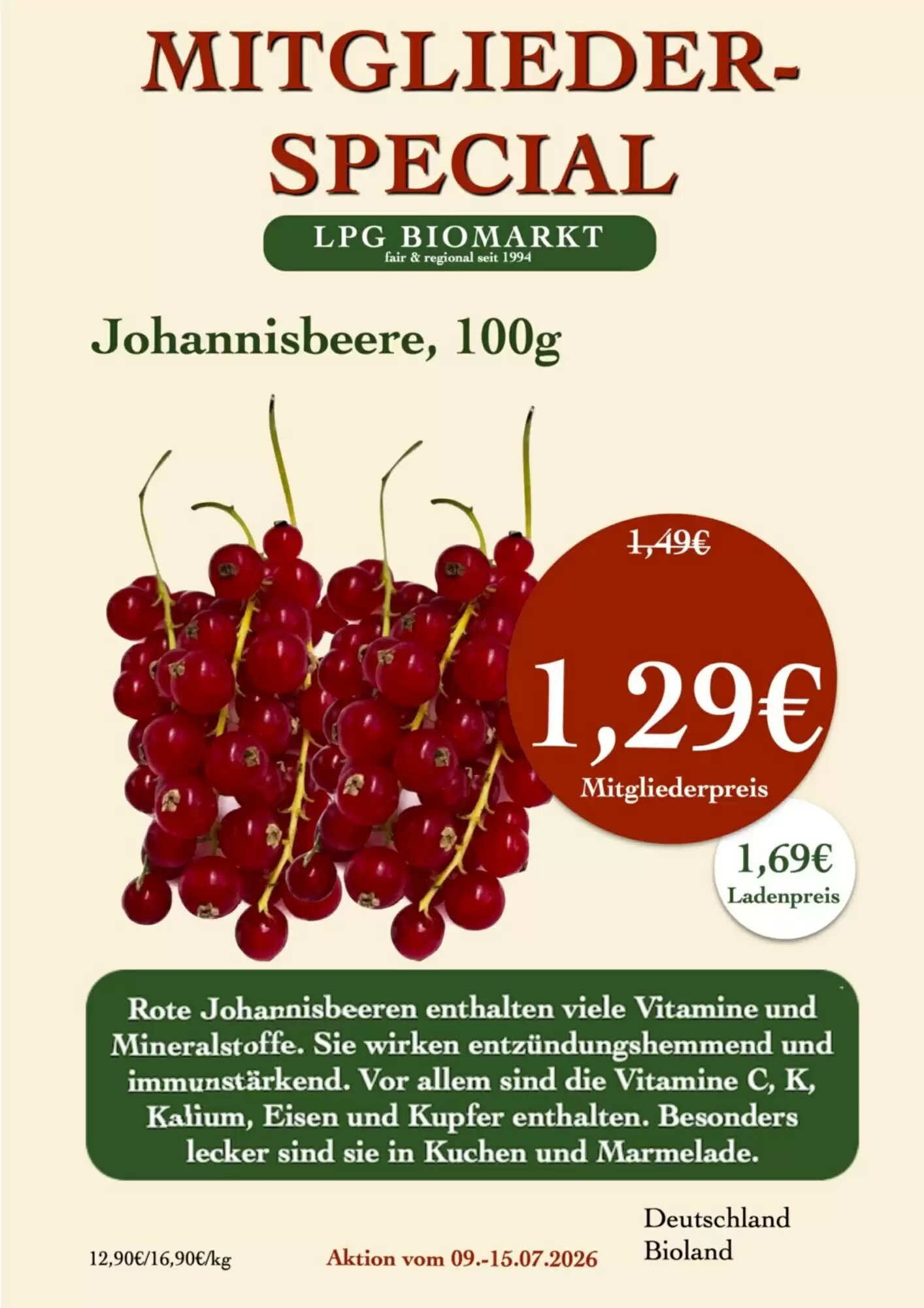 LPG Biomarkt Prospekt (ab 09.07.2026) zum Blättern - Seite 5