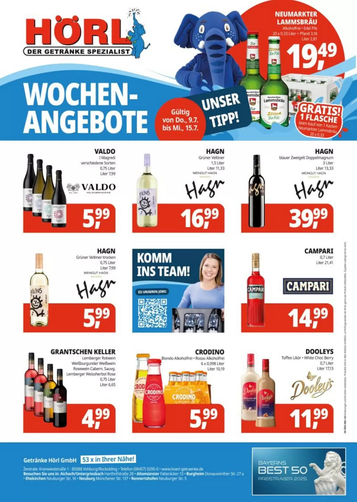 Hörl Getränke Prospekt (ab 09.07.2026) zum Blättern - Seite 3