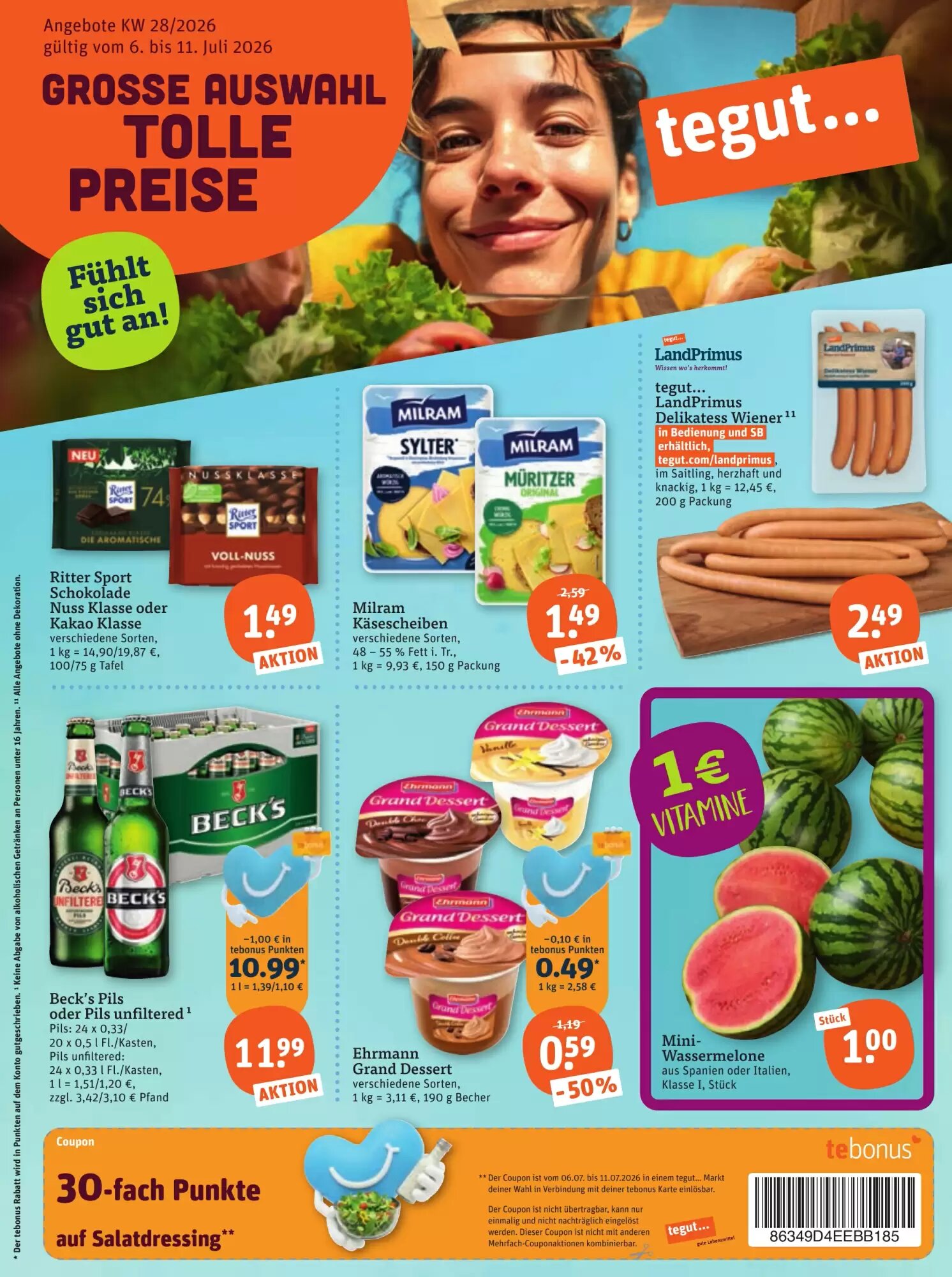 tegut Prospekt (ab 10.07.2026) zum Blättern - Seite 3