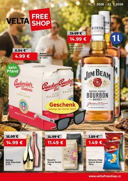 VELTA Free Shop Prospekt (ab 10.07.2026) zum Blättern
