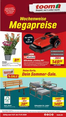 toom Baumarkt Prospekt (ab 11.07.2026) zum Blättern