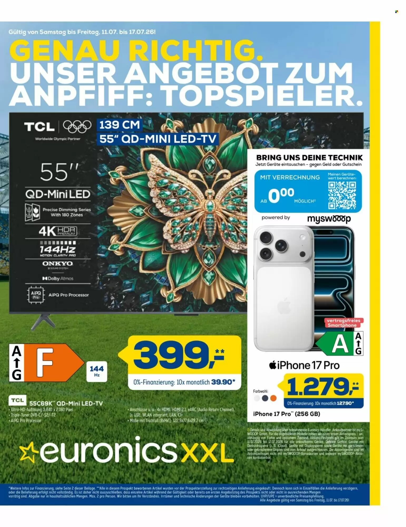 Euronics Prospekt (ab 11.07.2026) zum Blättern - Seite 1
