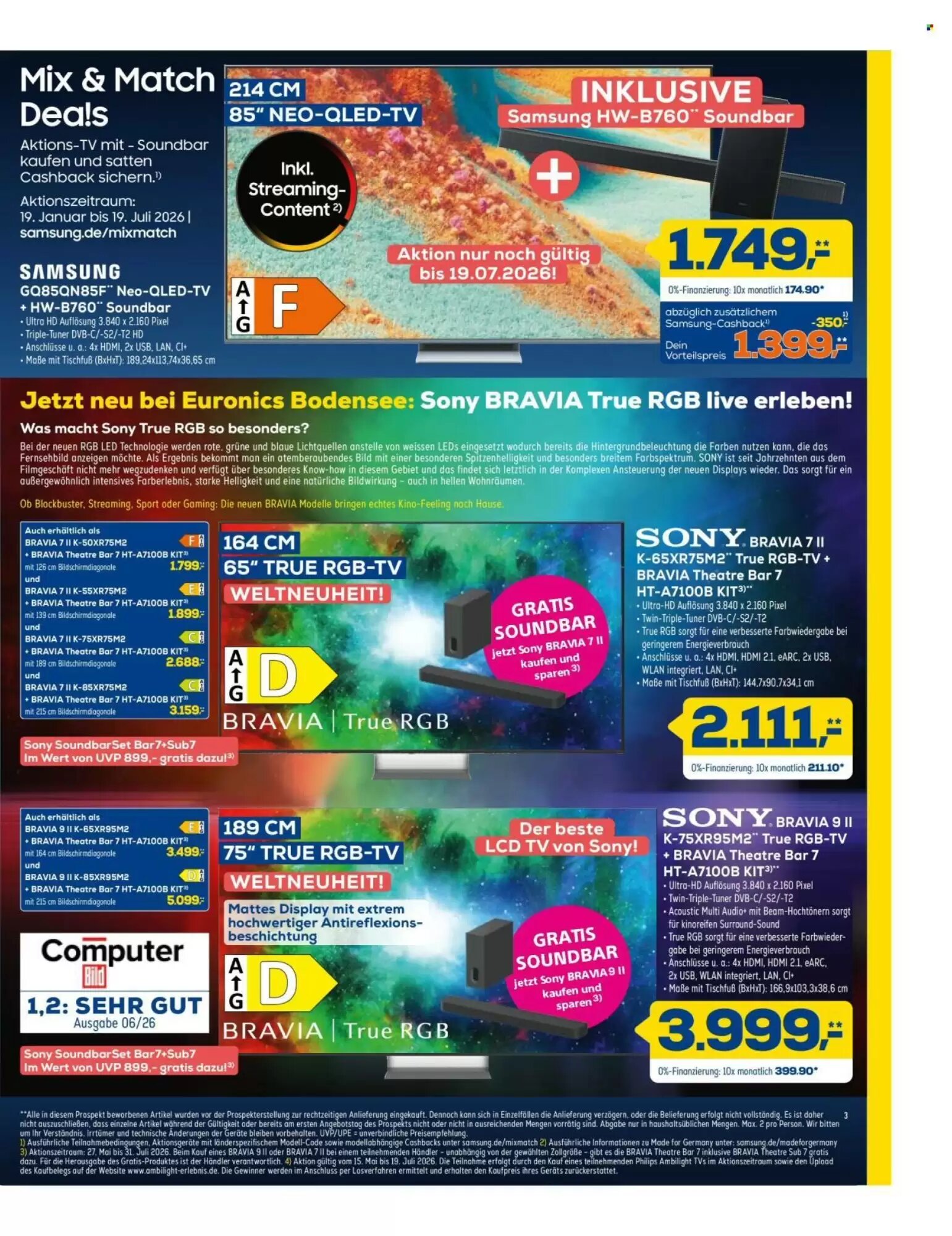 Euronics Prospekt (ab 11.07.2026) zum Blättern - Seite 3